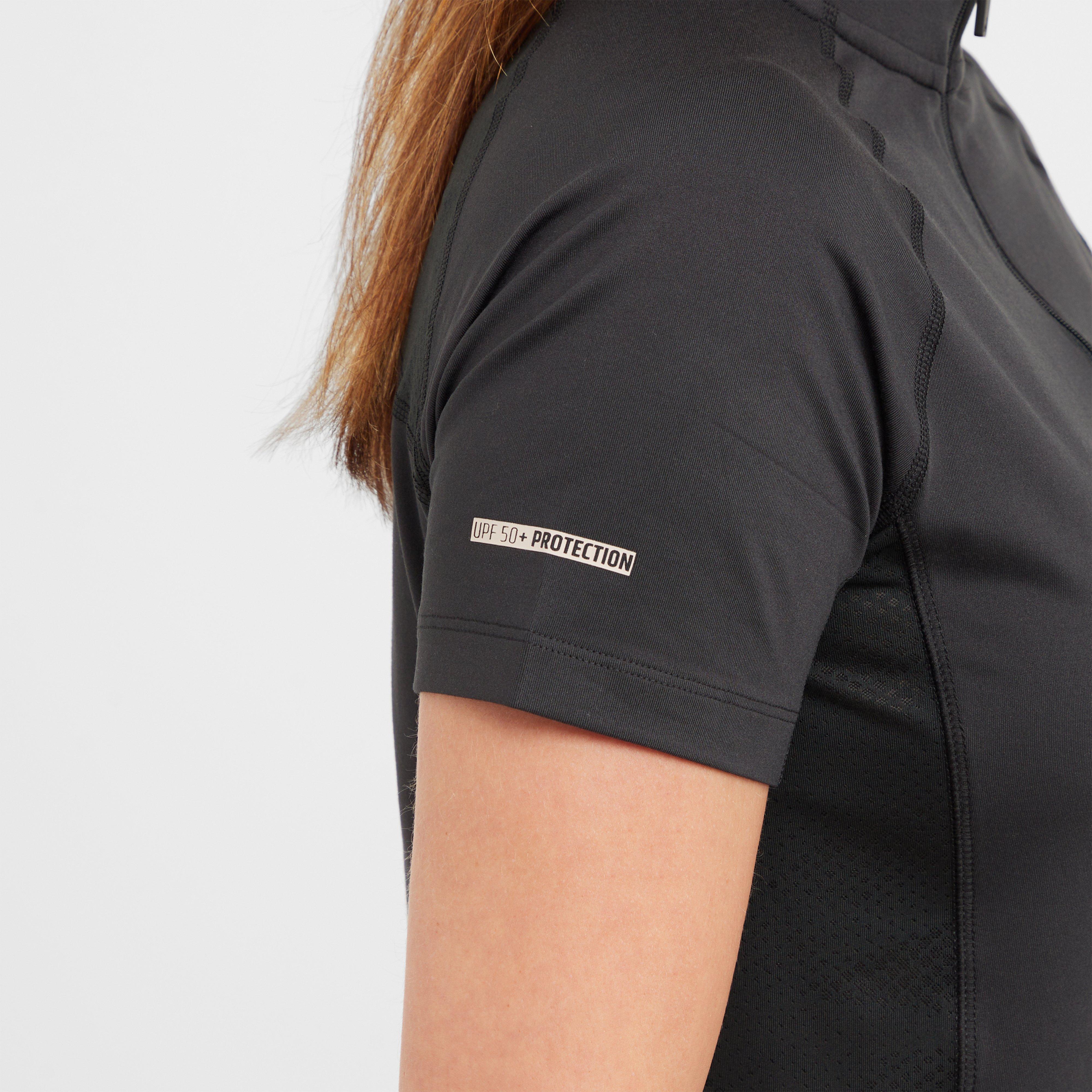 Womens React Short Sleeve Base Layer Shadow