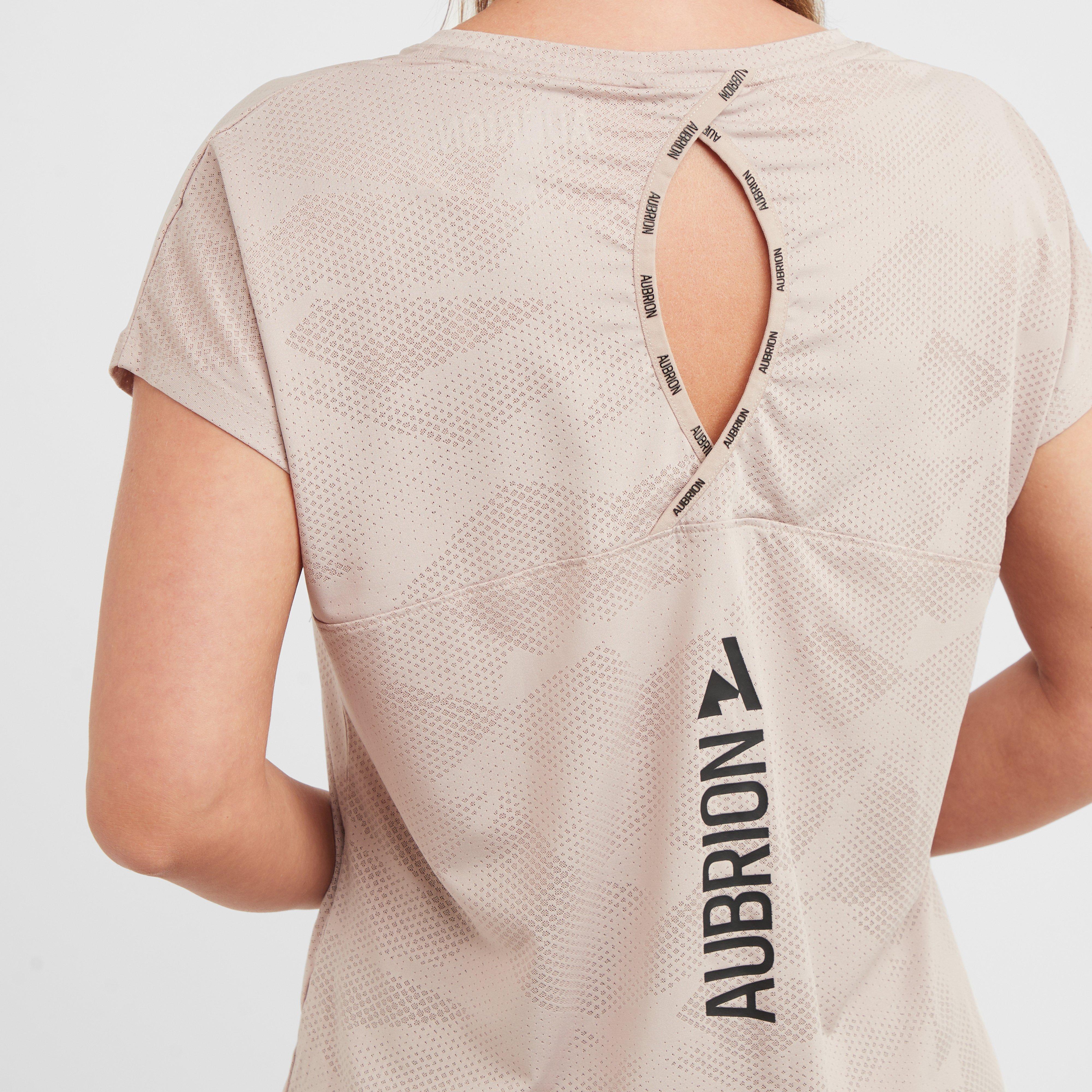 Womens React Tech T-Shirt Sand