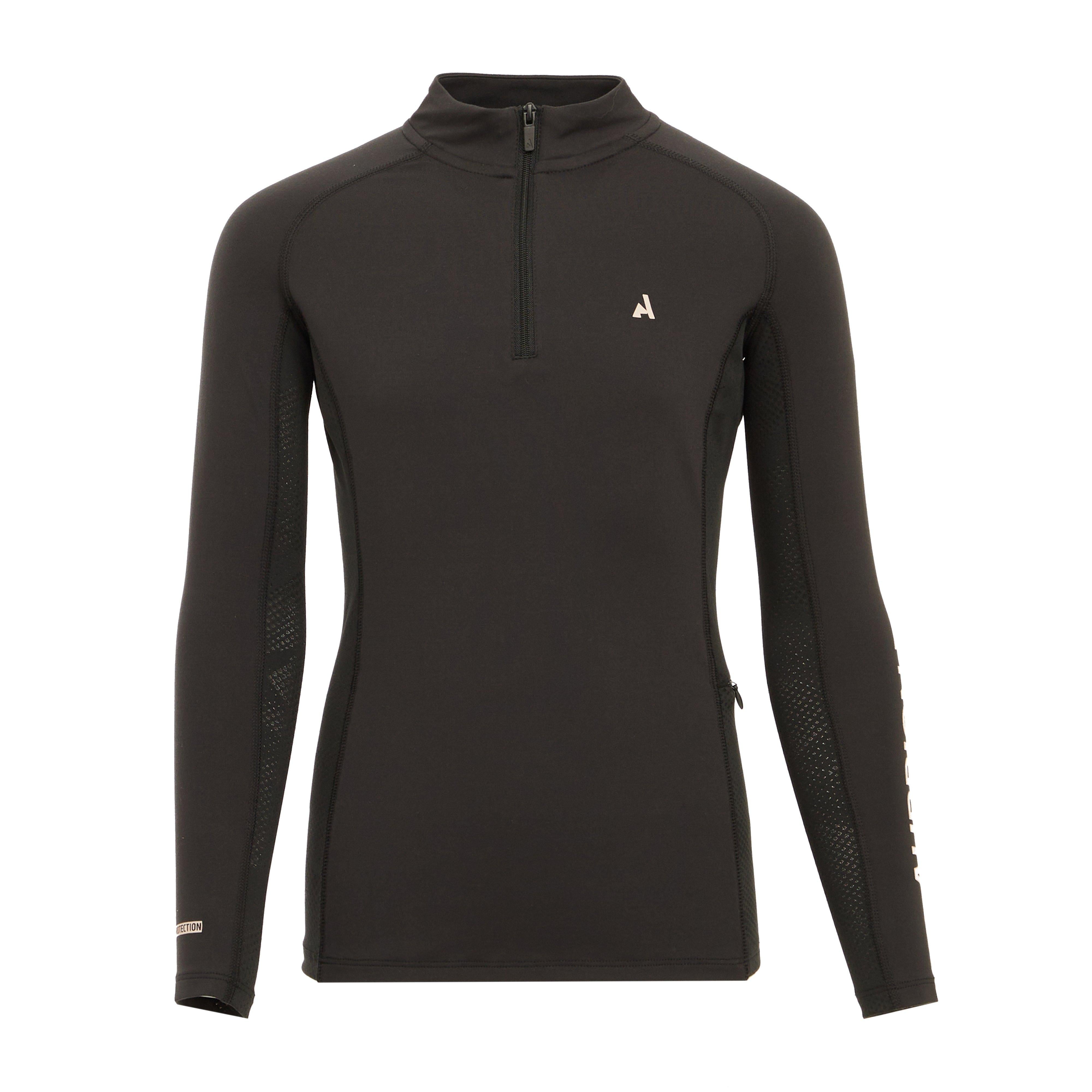 Young Rider React Long Sleeve Base Layer Shadow