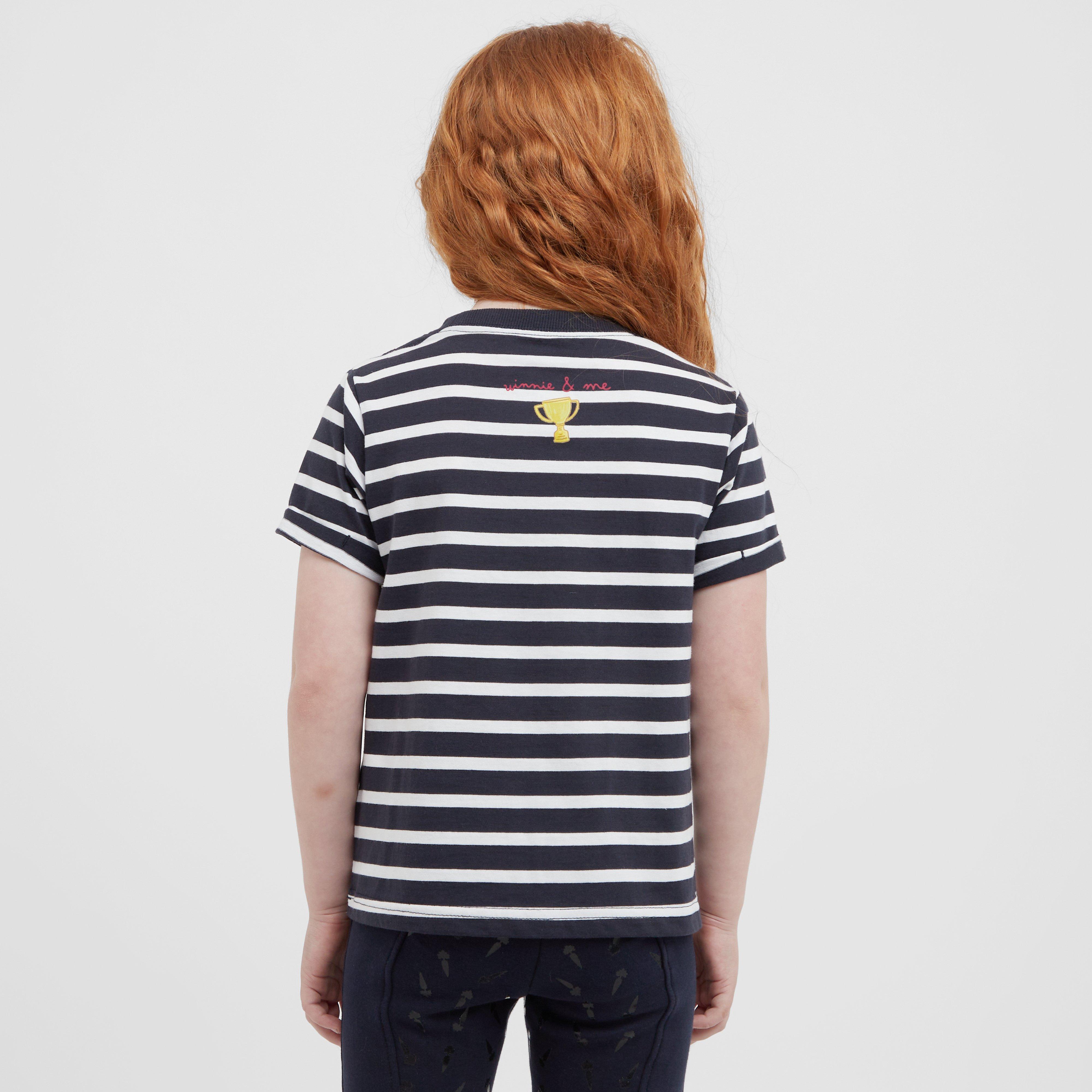 Kids Winnie & Me T-Shirt Navy Stripe