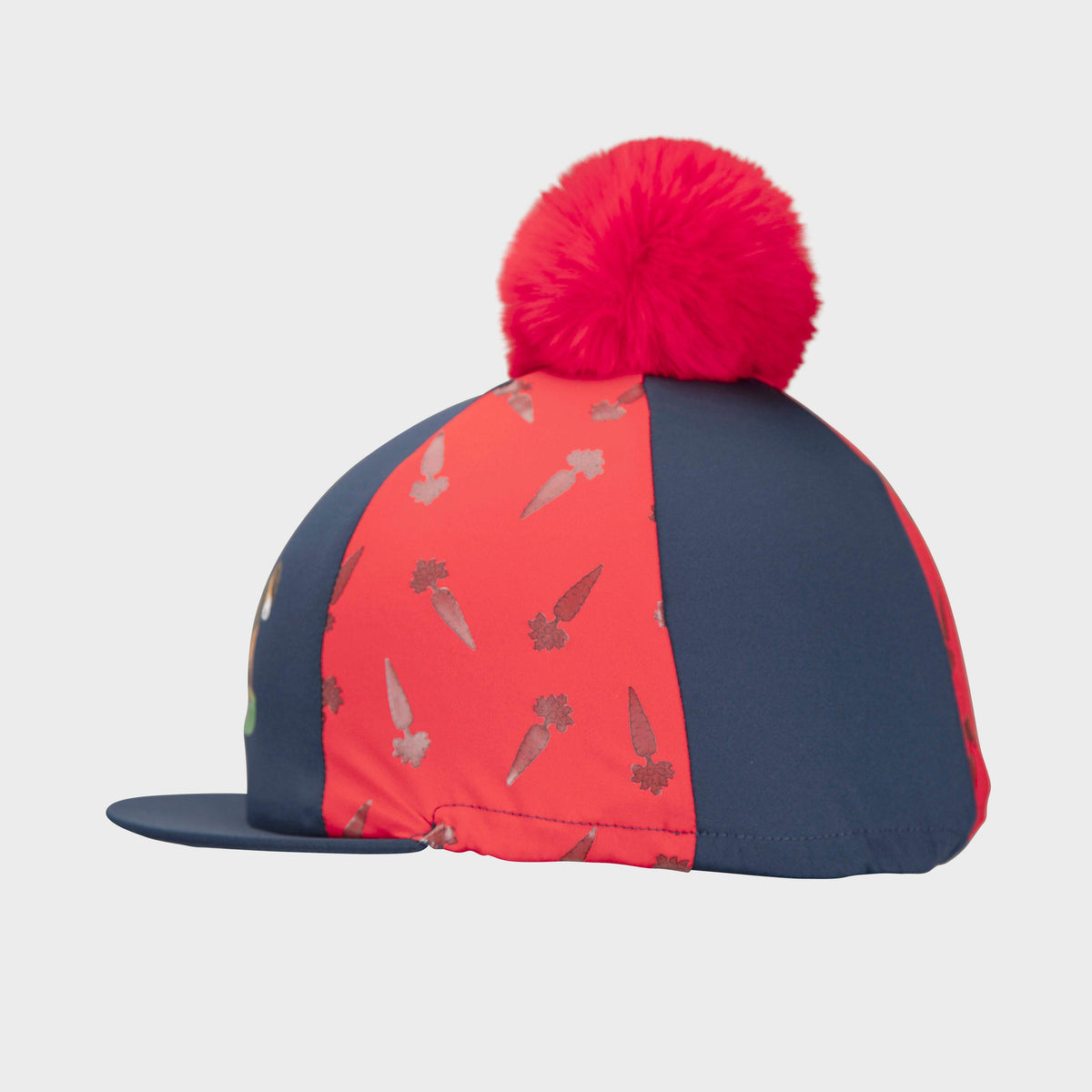 Winnie & Me Hat Silk Navy/Red