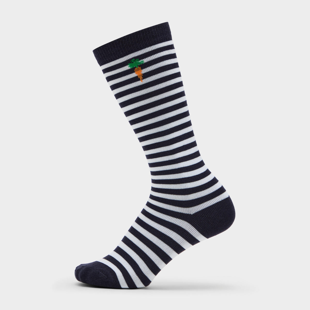 Kids Winnie & Me Socks Navy Stripe