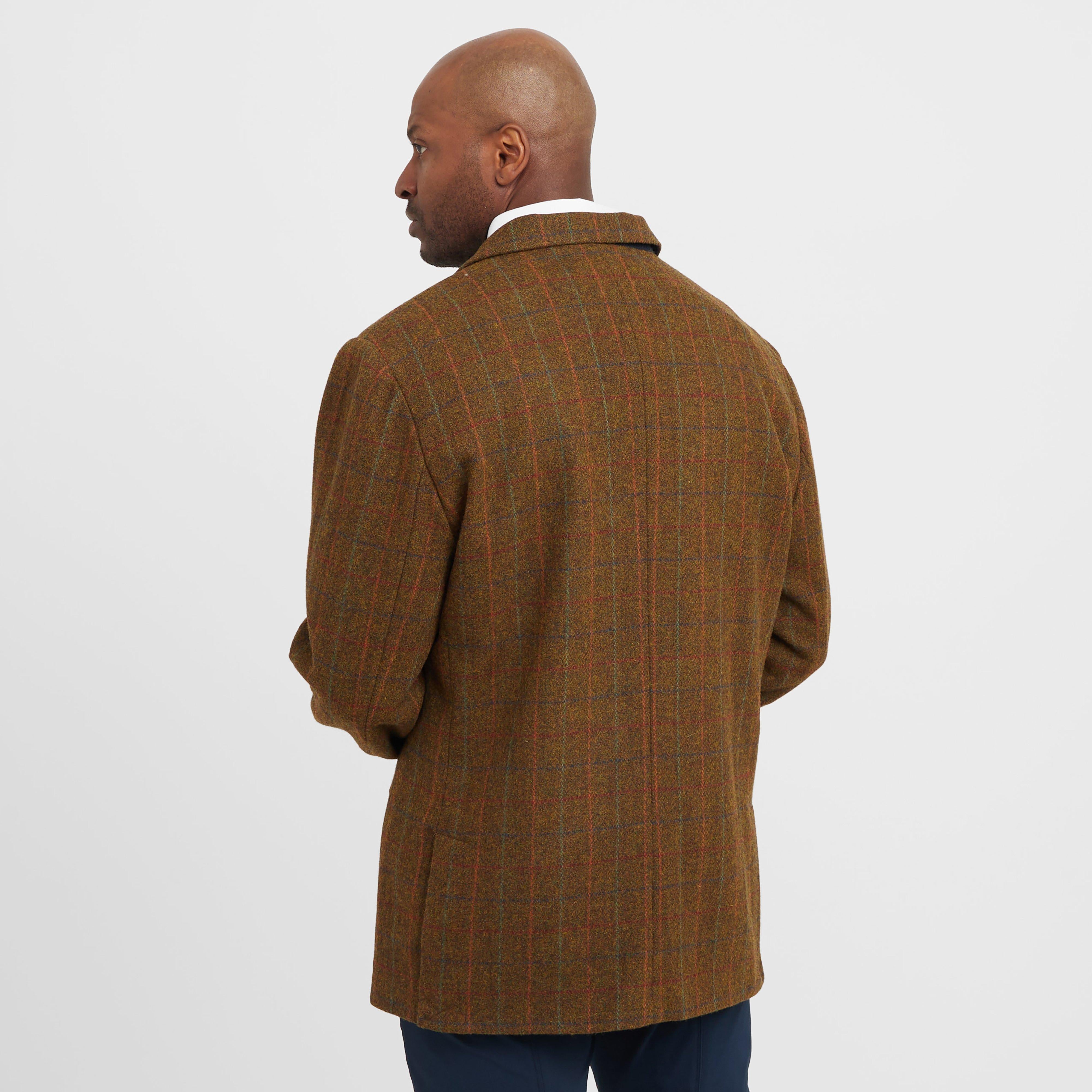 Mens Saratoga Show Jacket Rust Check