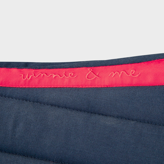 Winnie & Me Saddle Pad Navy