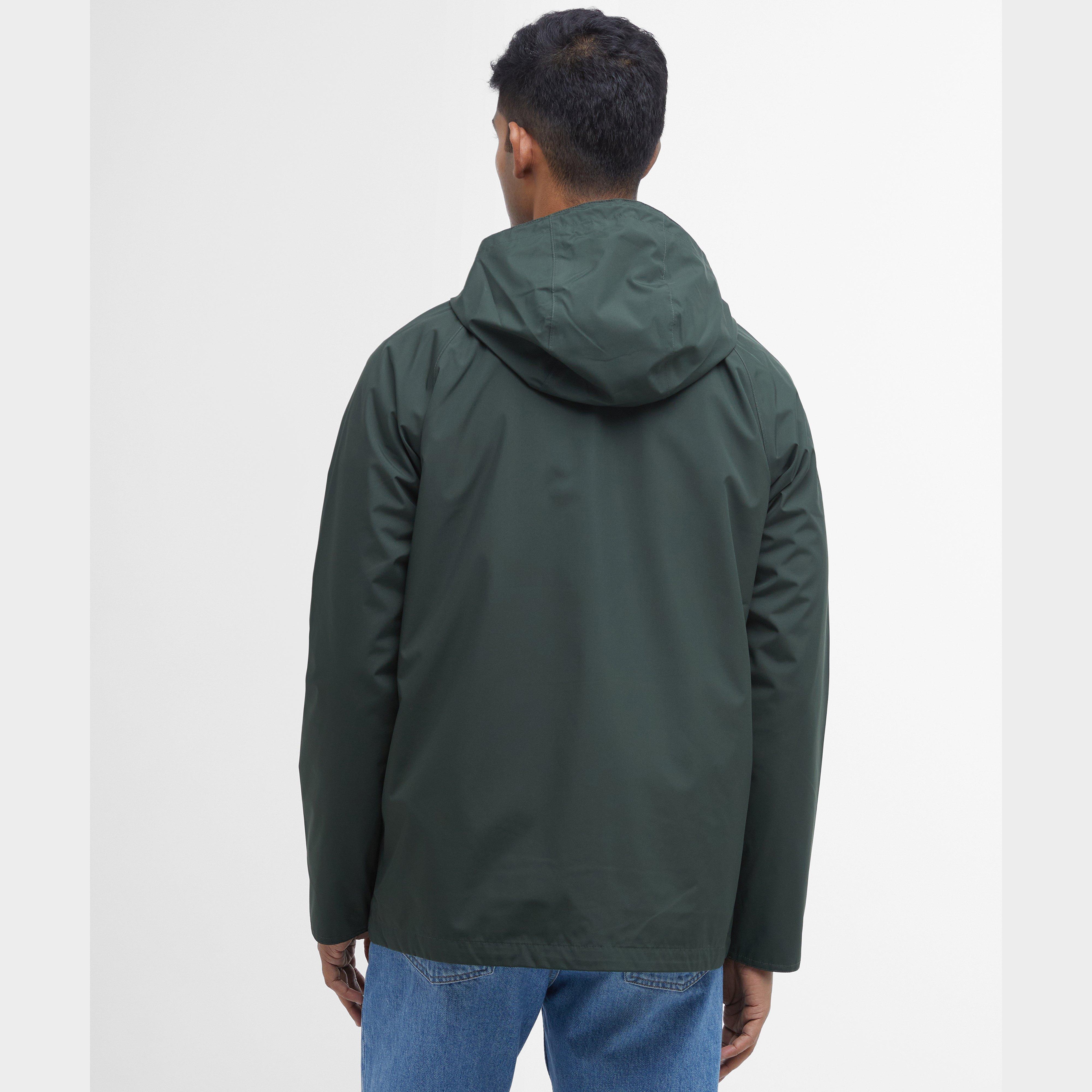 Mens Hooded Domus Waterproof Jacket Sage/Dress