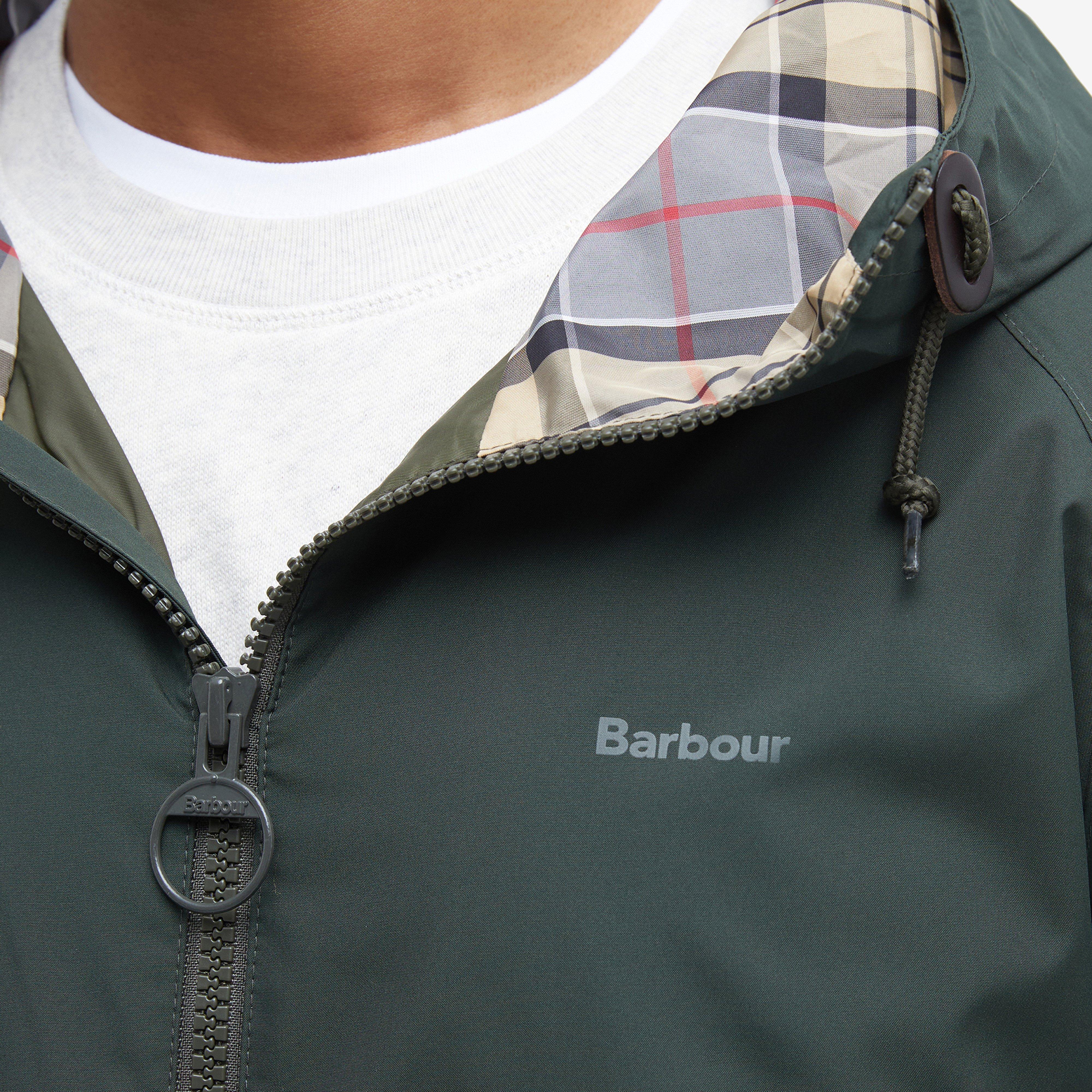 Mens Hooded Domus Waterproof Jacket Sage/Dress