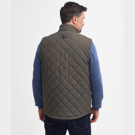 Mens Fernwood Gilet Olive