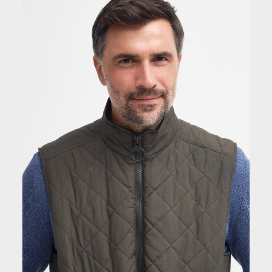 Mens Fernwood Gilet Olive