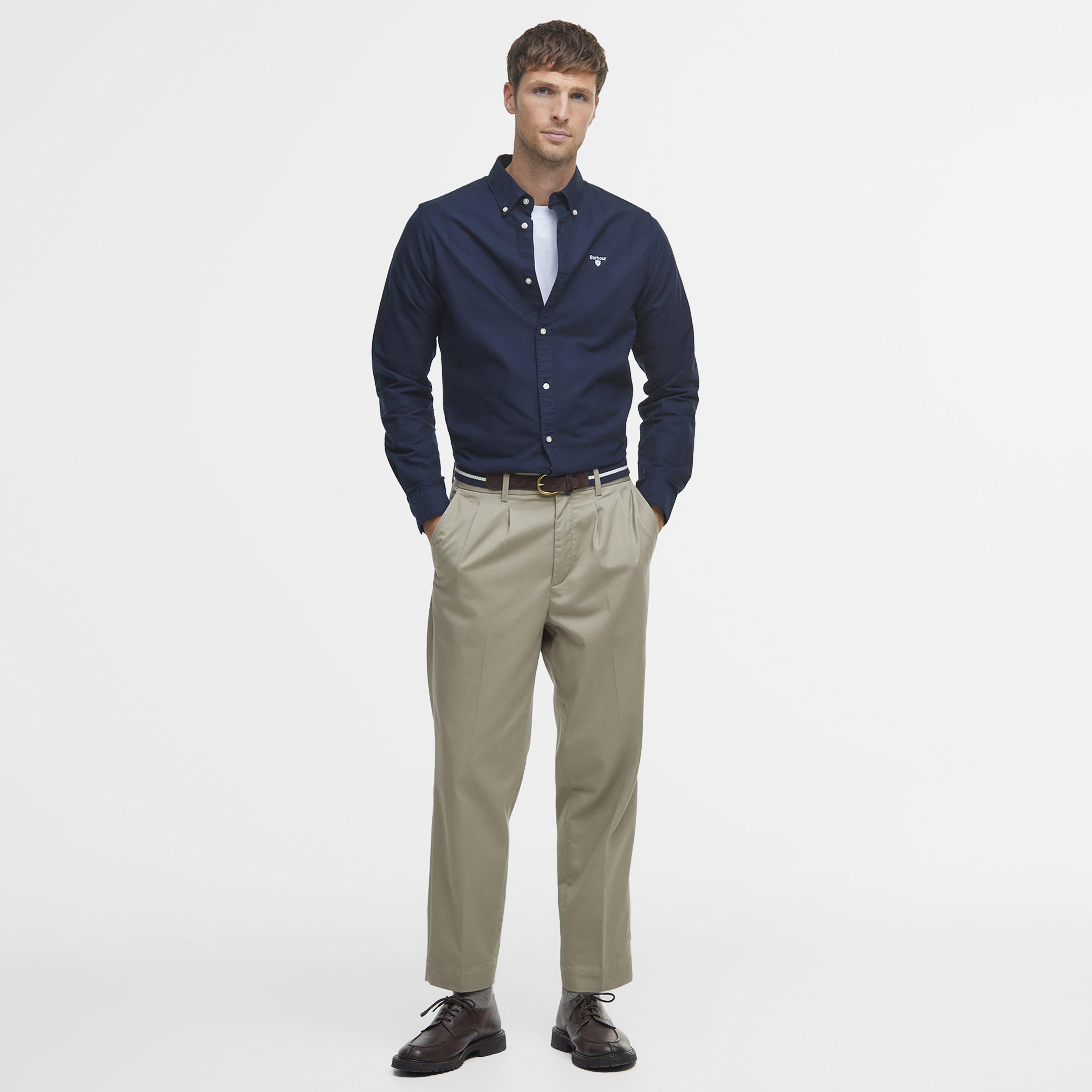 Mens Oxtown Tailored Shirt Navy