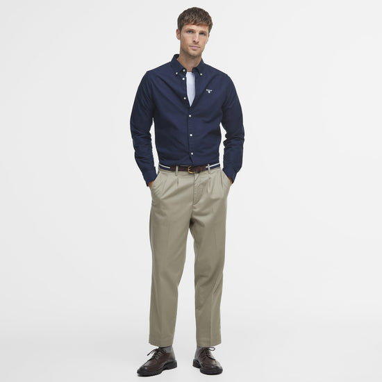 Mens Oxtown Tailored Shirt Navy