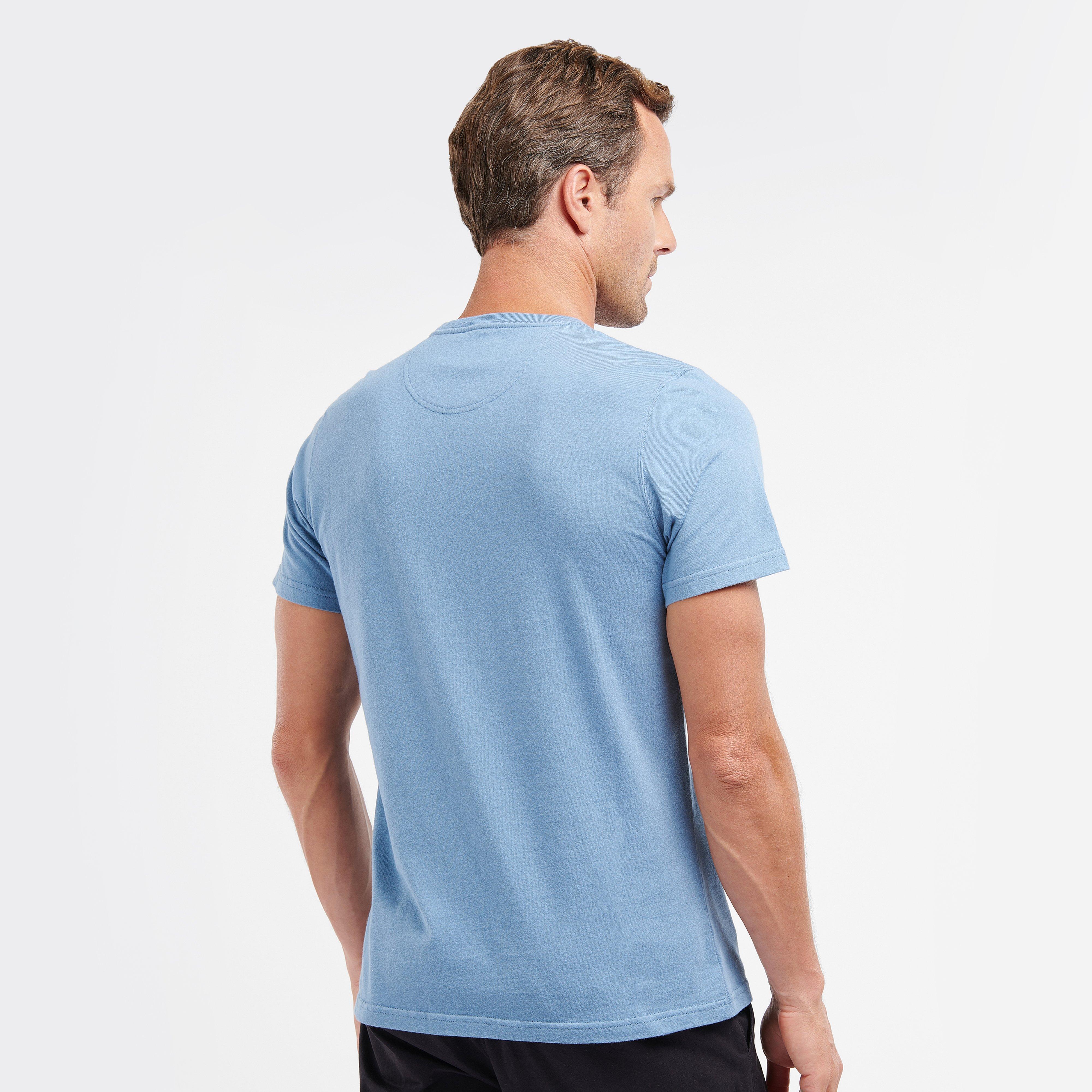 Mens Preppy T-Shirt Force Blue