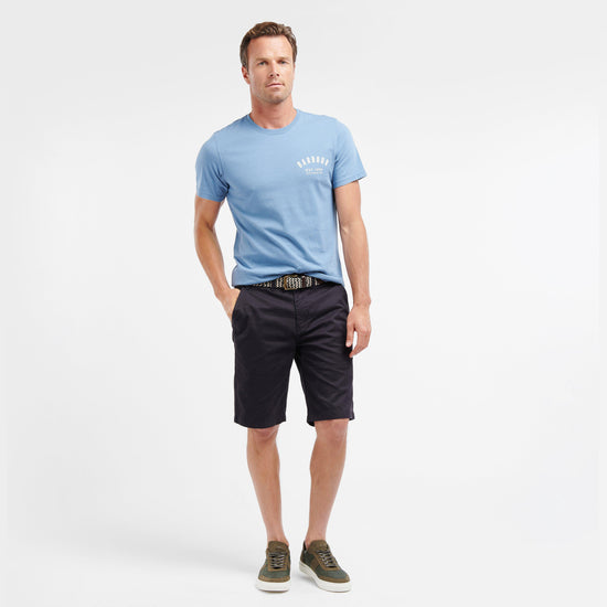 Mens Preppy T-Shirt Force Blue