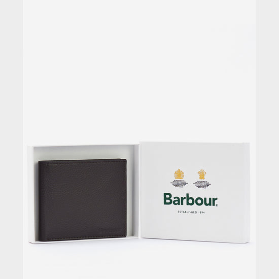 Mens Amble Leather Billfold Wallet Dark Brown