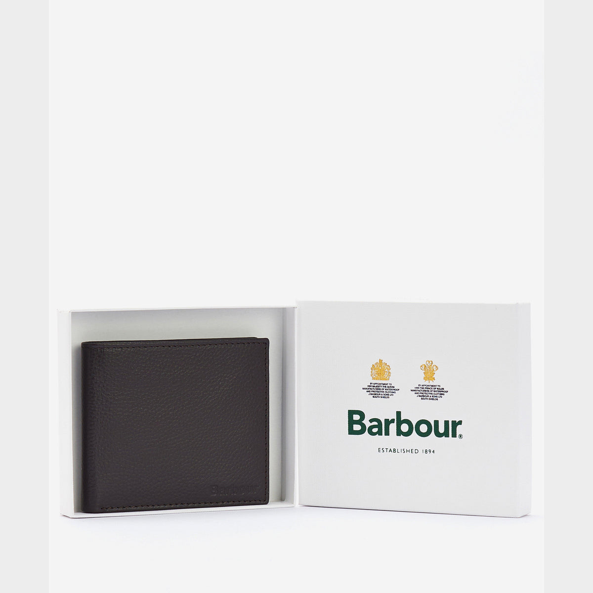 Mens Amble Leather Billfold Wallet Dark Brown