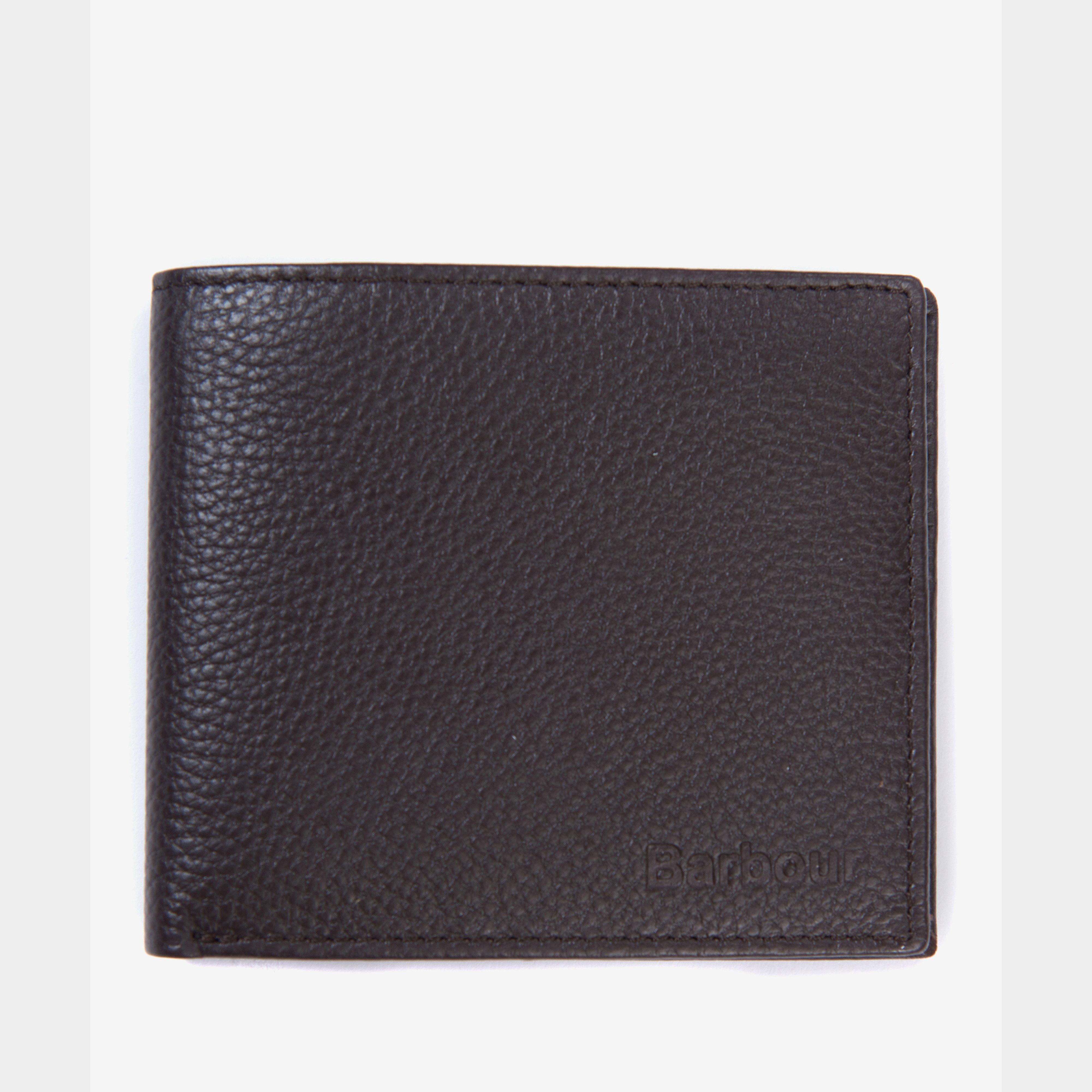 Mens Amble Leather Billfold Wallet Dark Brown