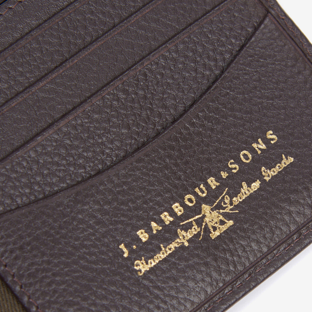 Mens Amble Leather Billfold Wallet Dark Brown