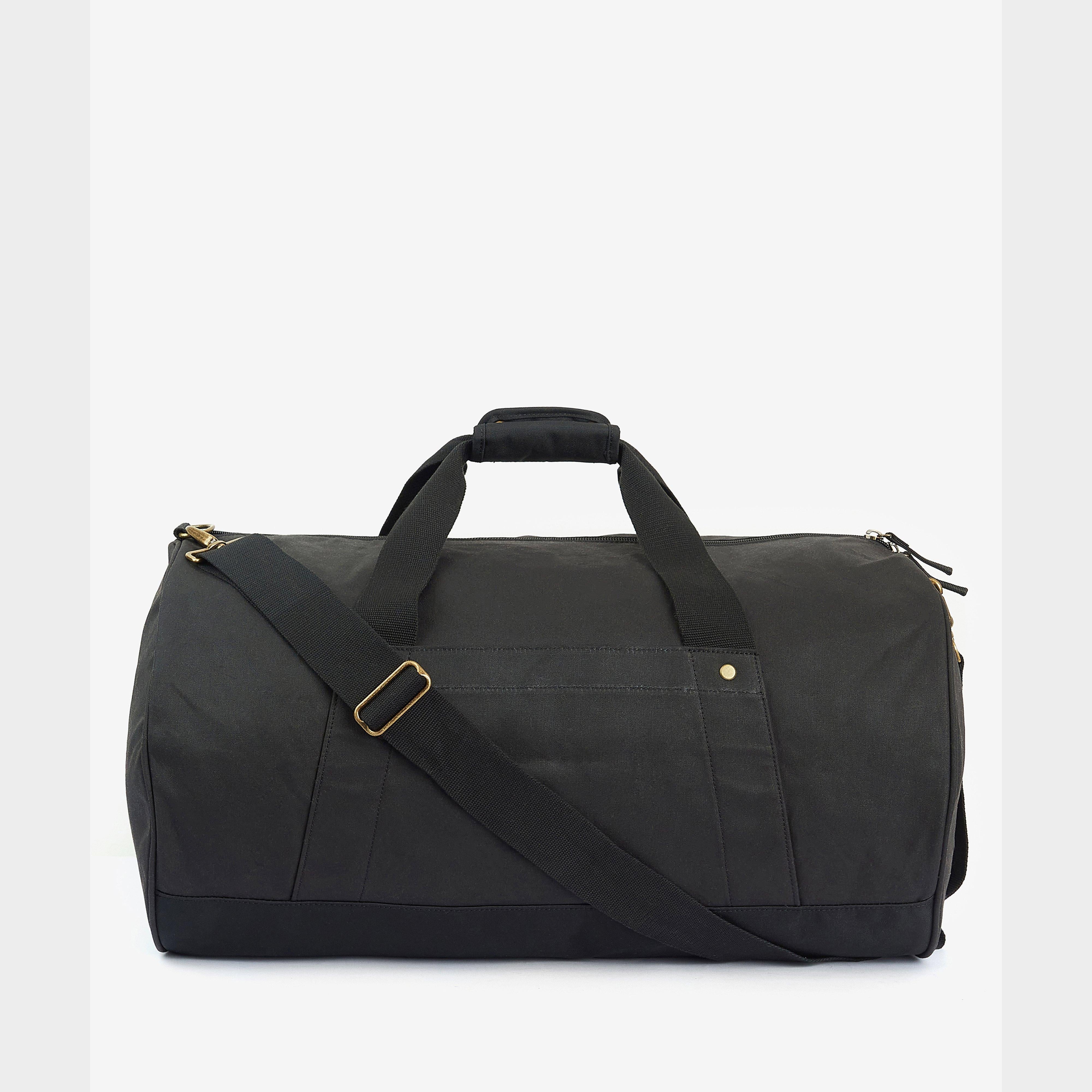 Explorer Wax Duffle Bag Black