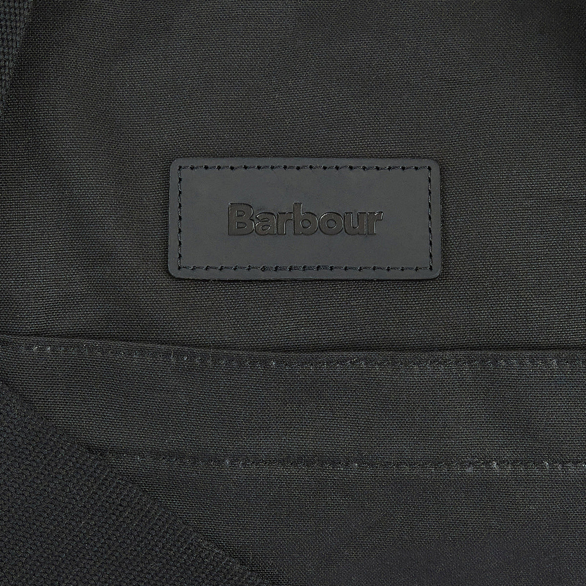 Explorer Wax Duffle Bag Black