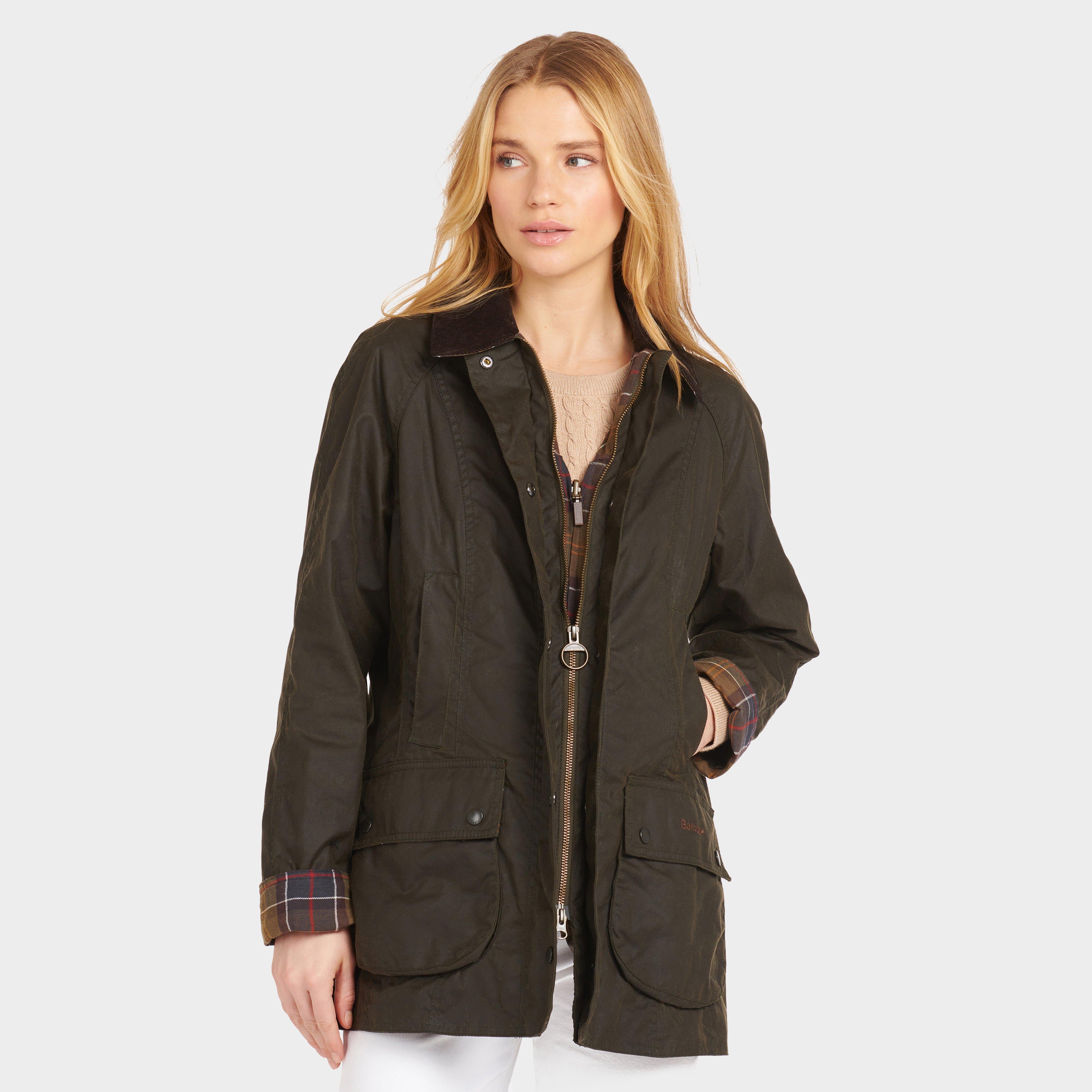 Womens Classic Beadnell® Wax Jacket Olive