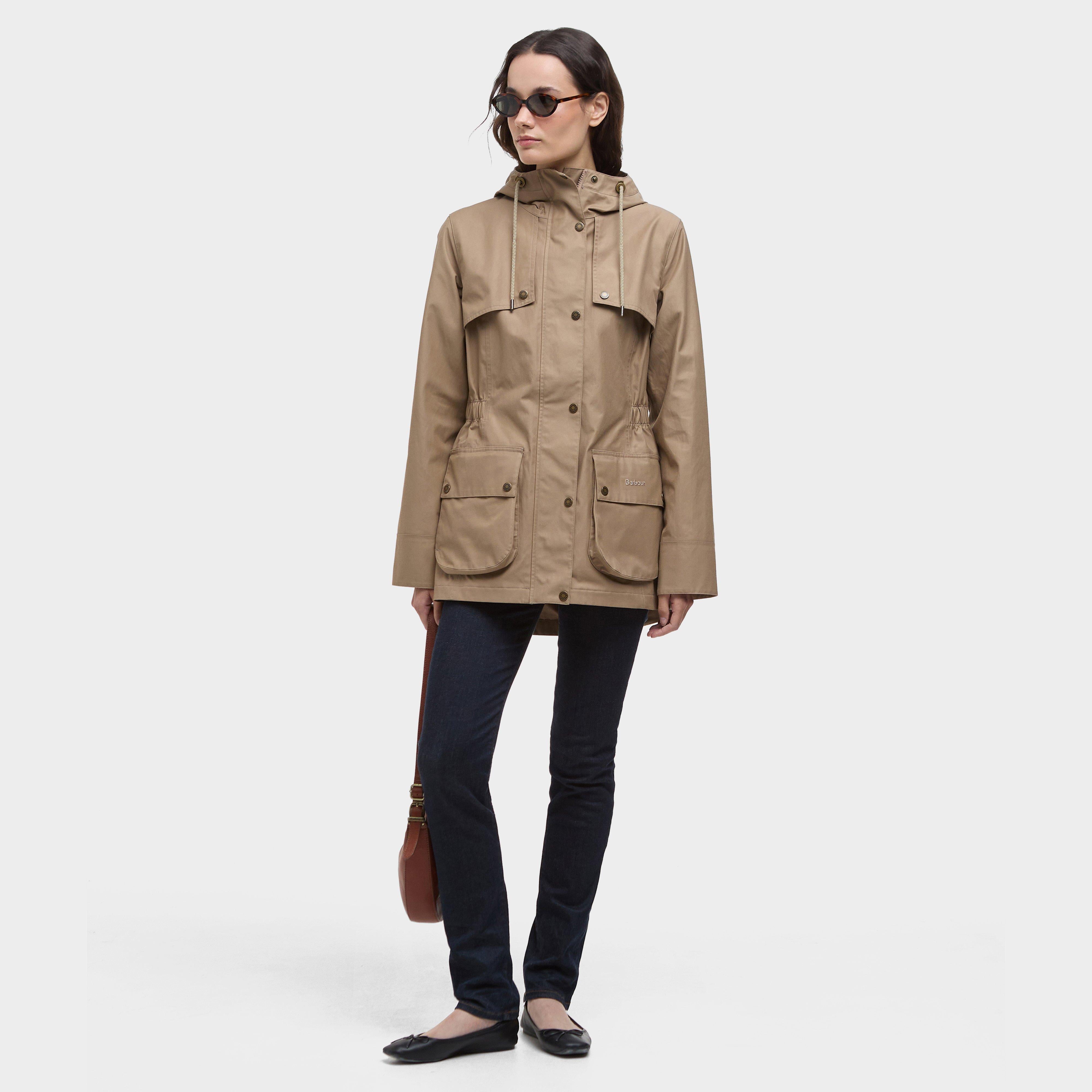 Womens Maple Waterproof Jacket Military Brown