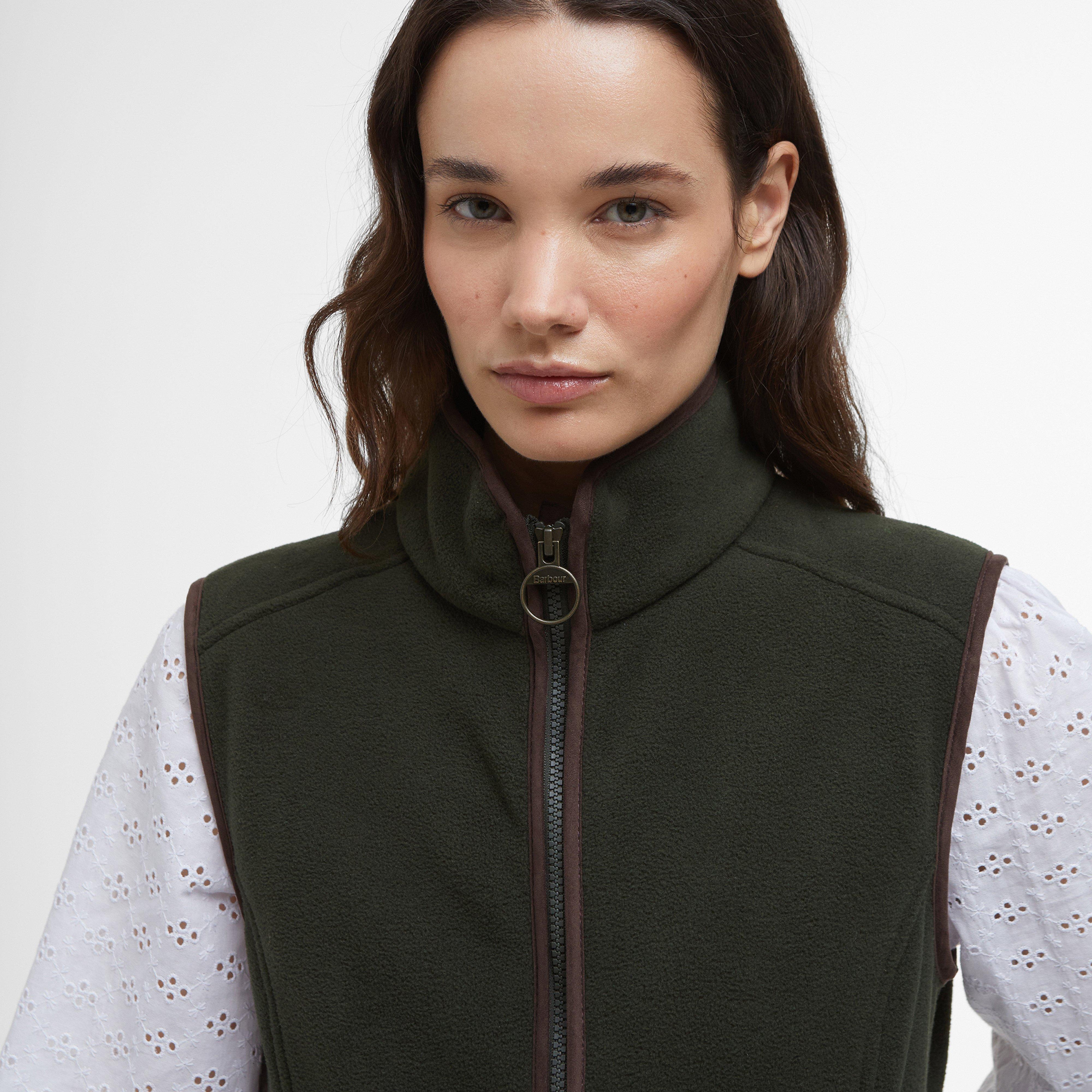 Womens Country Colton Fleece Gilet Sage