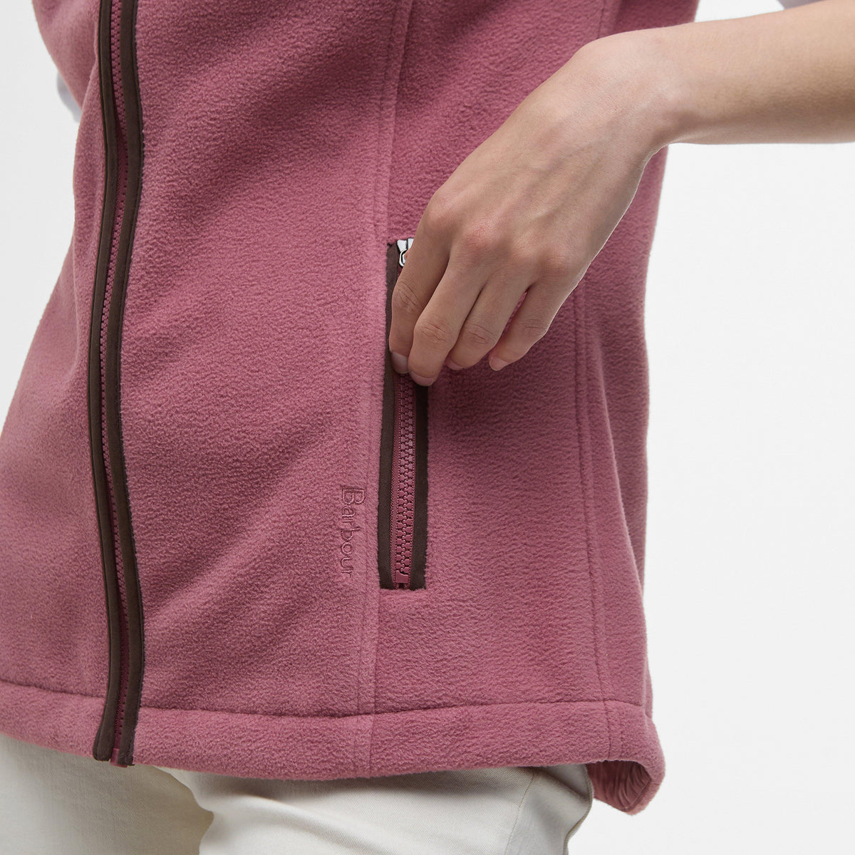 Womens Country Colton Fleece Gilet Deep Pruce