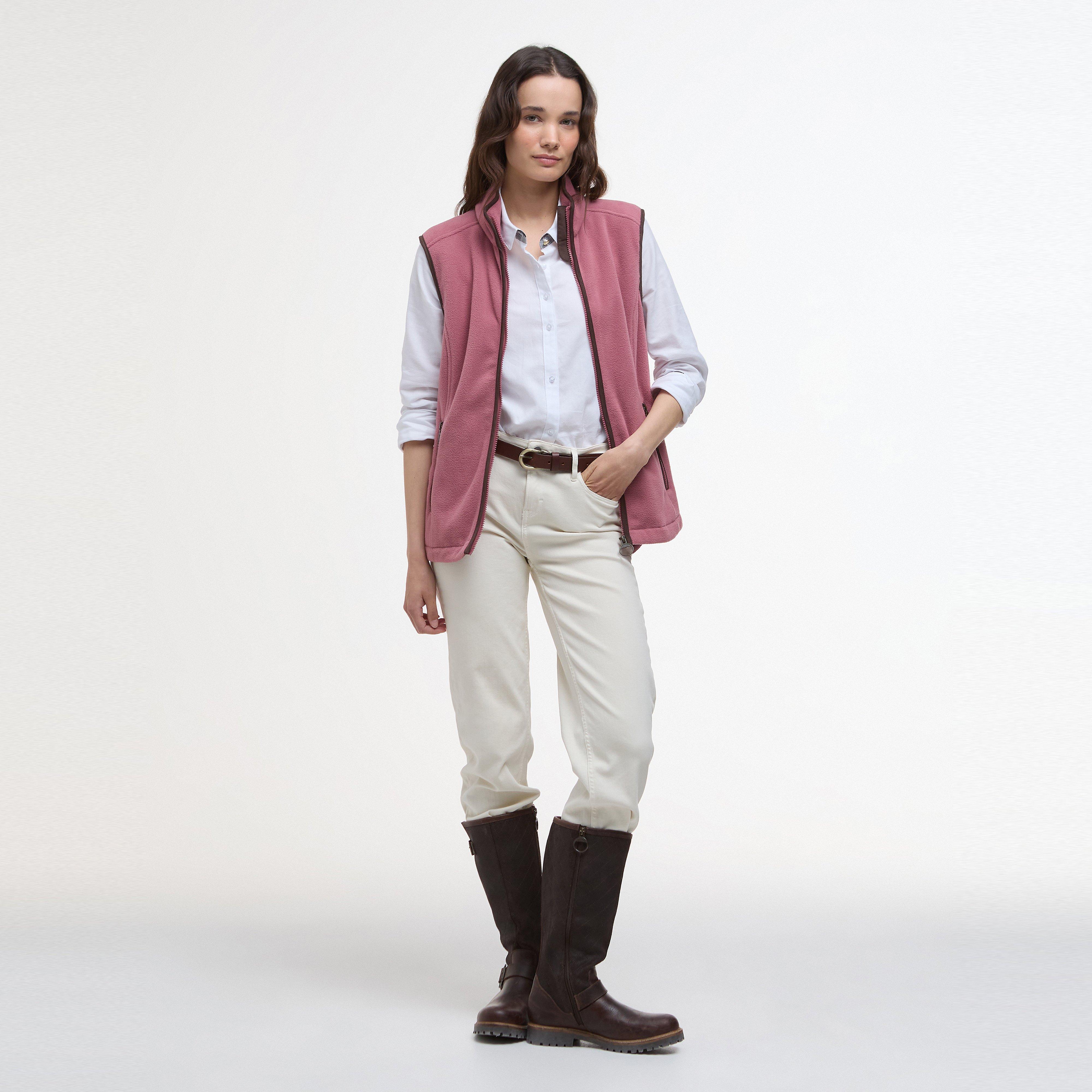 Womens Country Colton Fleece Gilet Deep Pruce