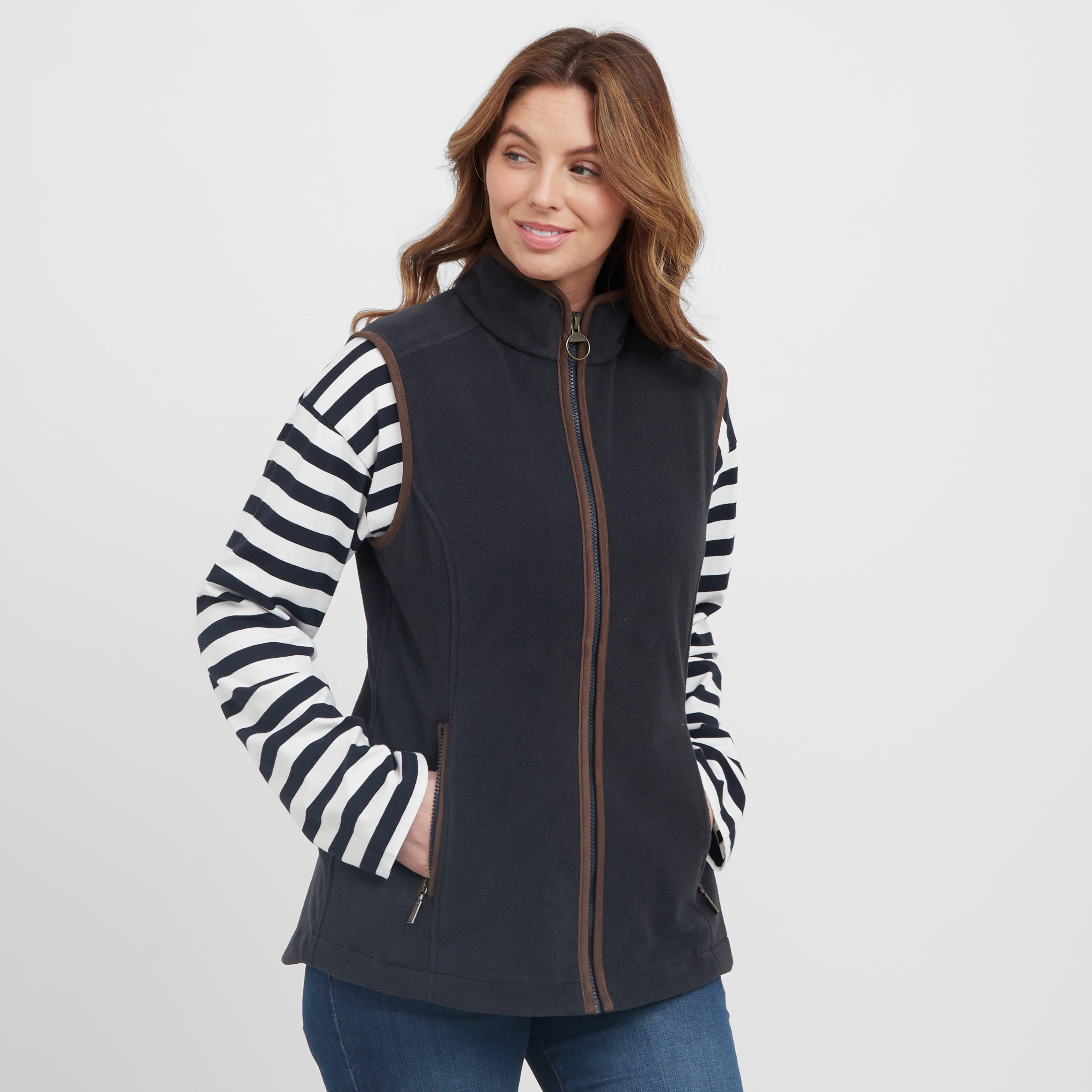 Womens Country Colton Fleece Gilet Navy