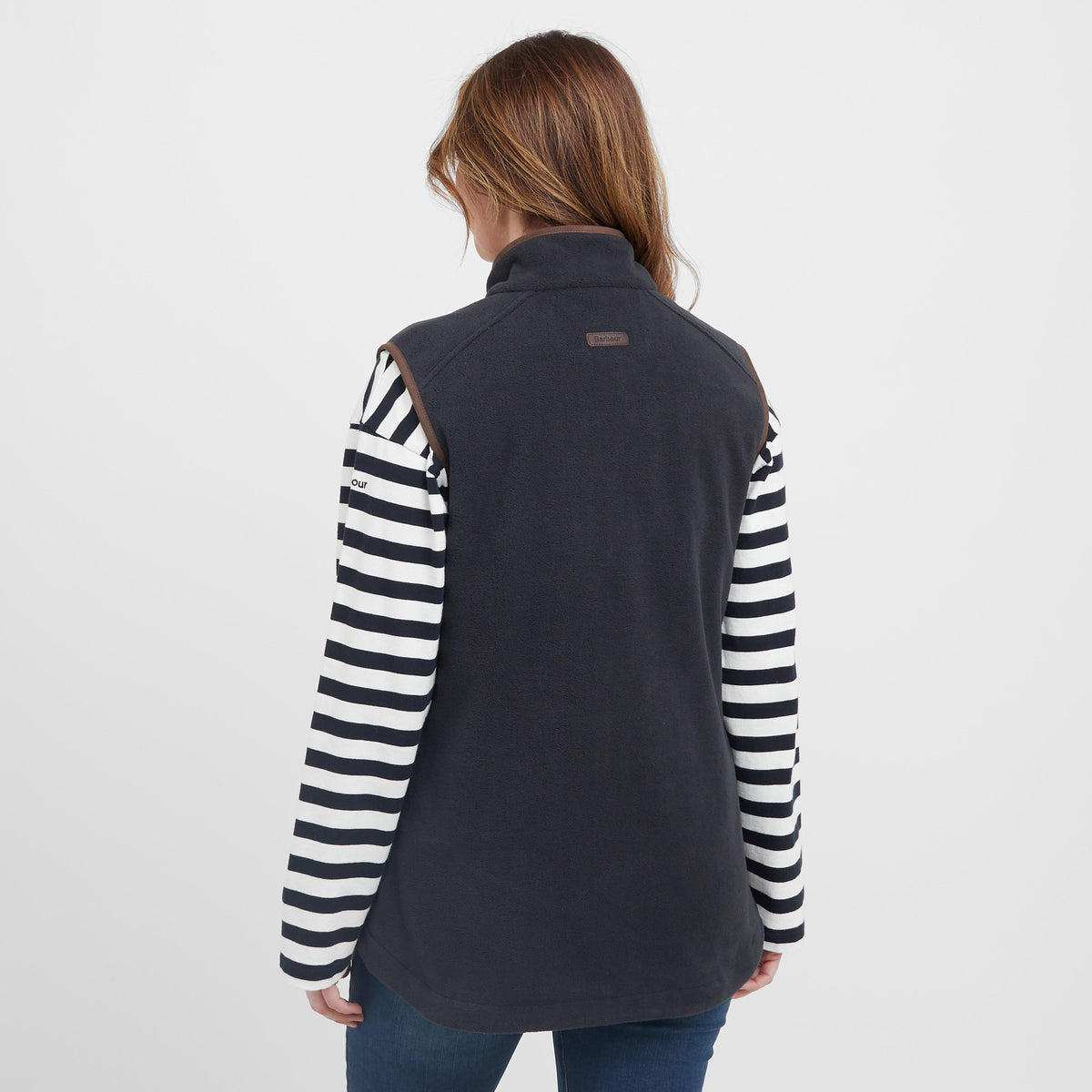 Womens Country Colton Fleece Gilet Navy