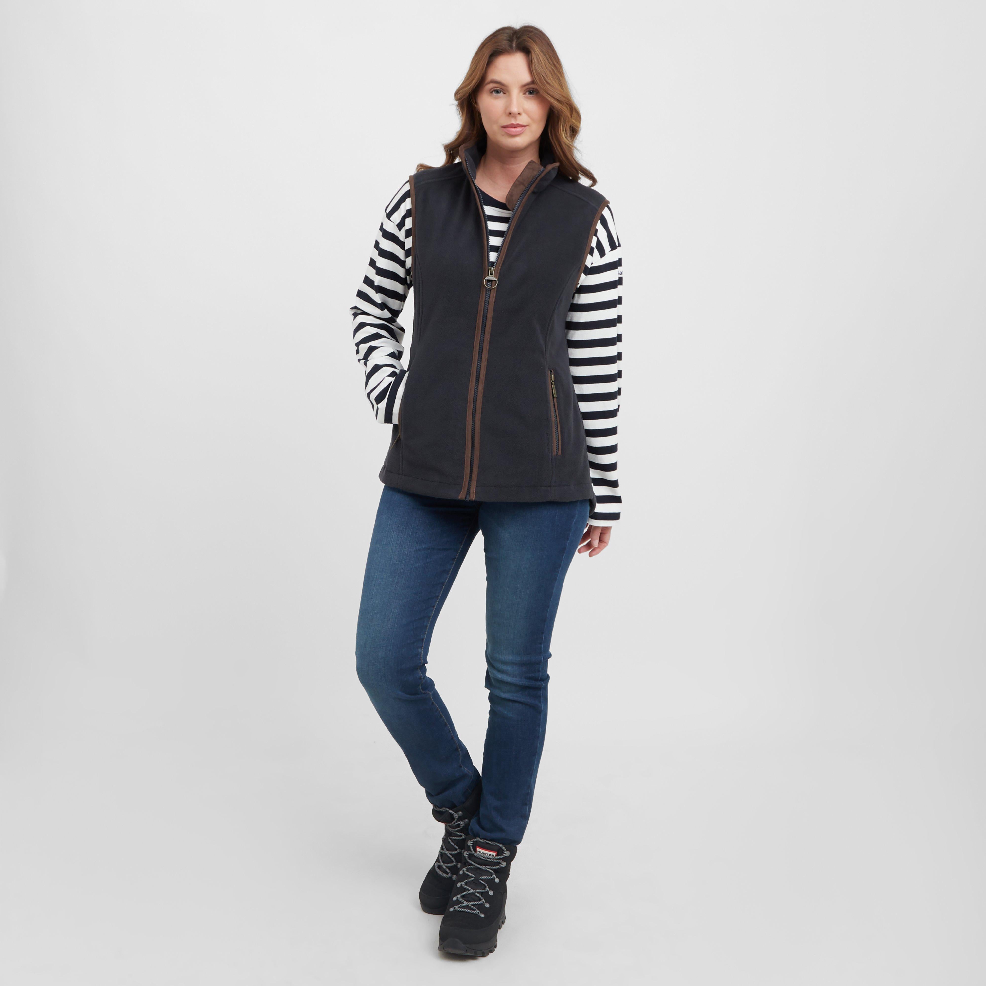 Womens Country Colton Fleece Gilet Navy