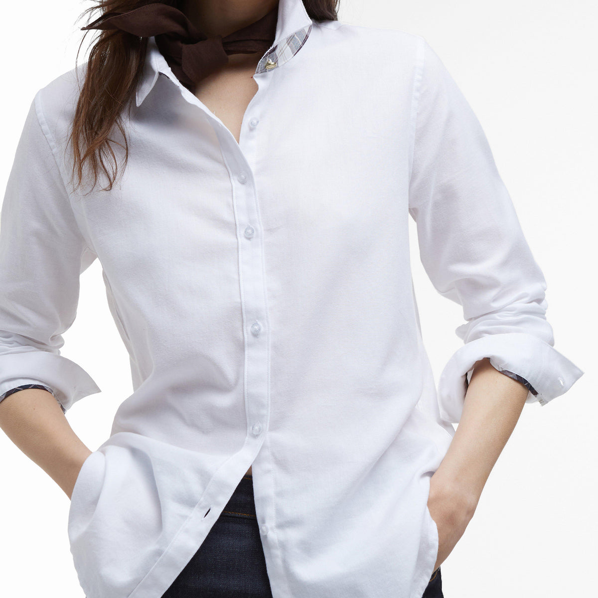 Womens Glades Shirt White/Gardenia
