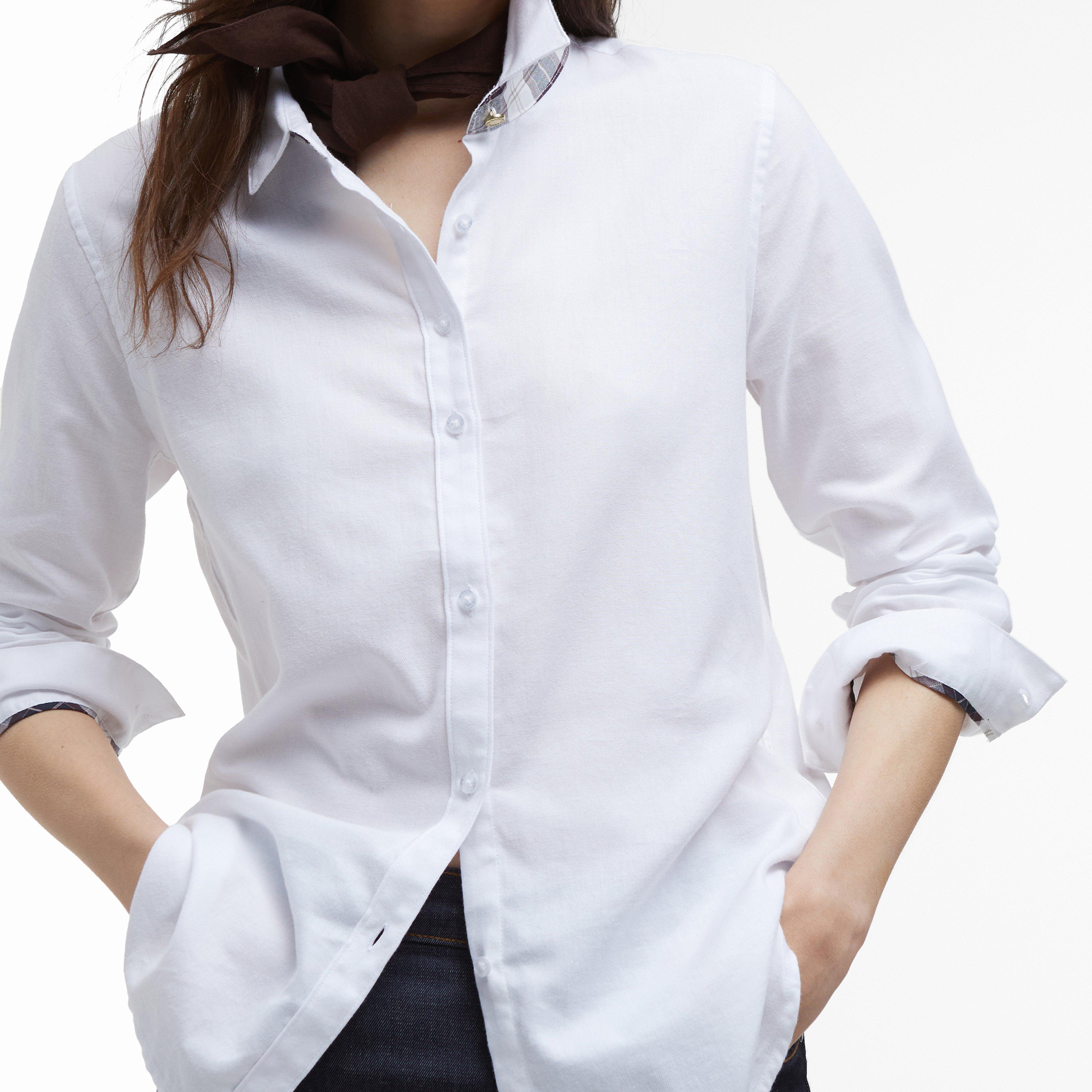 Womens Glades Shirt White/Gardenia