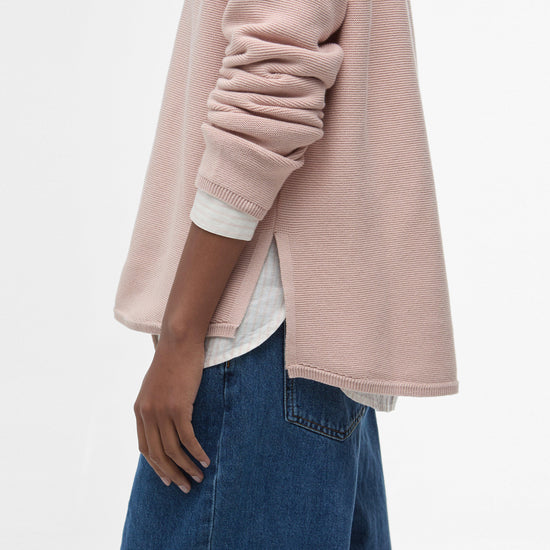 Womens Marine Knitted Jumper Primrose Pink