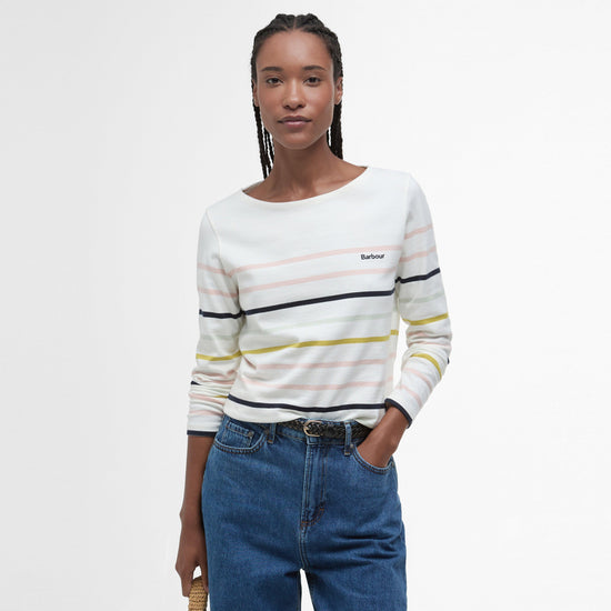 Womens Hawkins Top Cloud Stripe