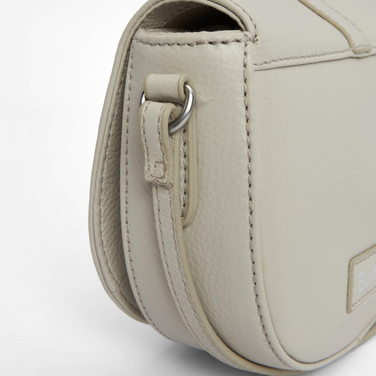 Laire Leather Saddle Bag Light Sand