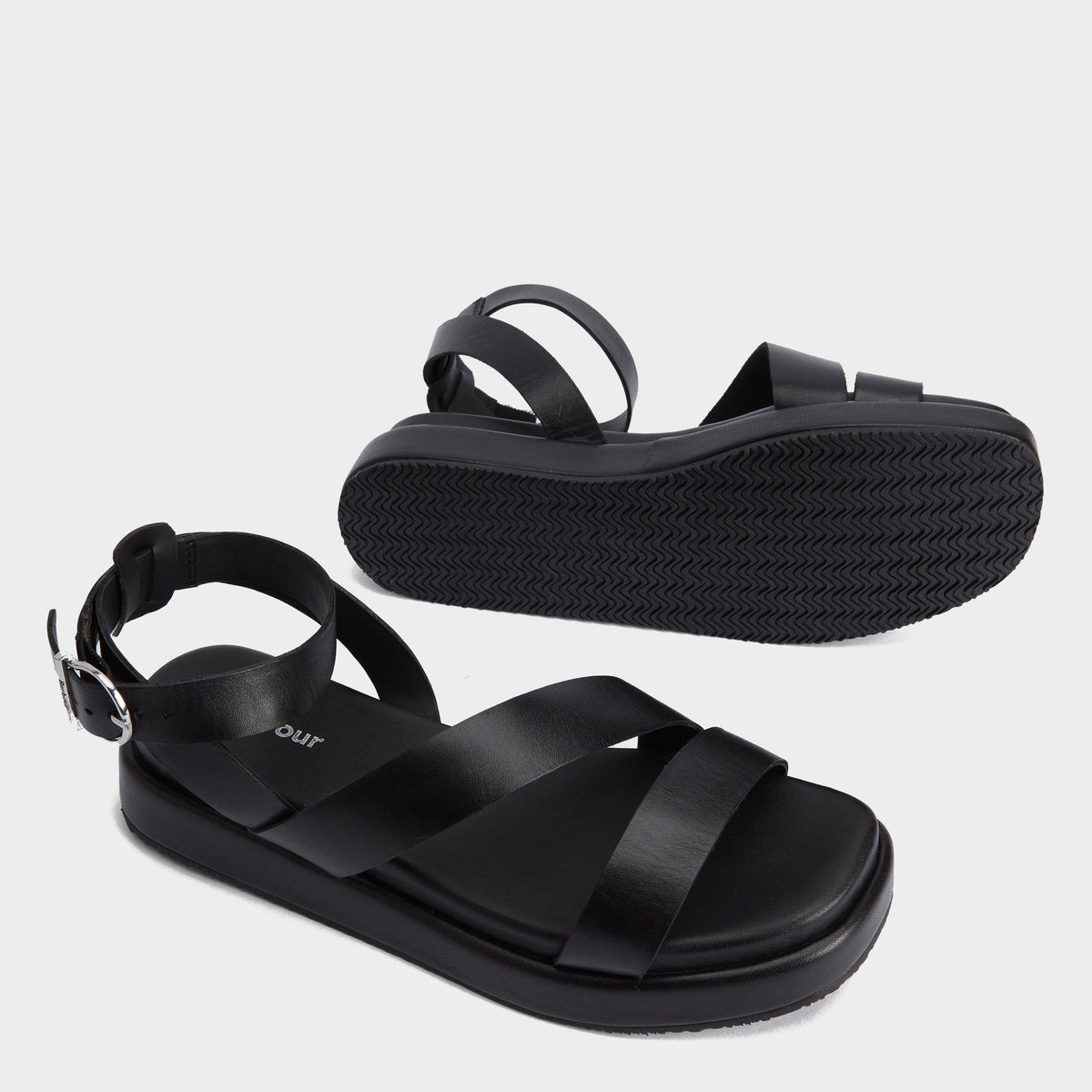 Womens Ivy Sandals Black