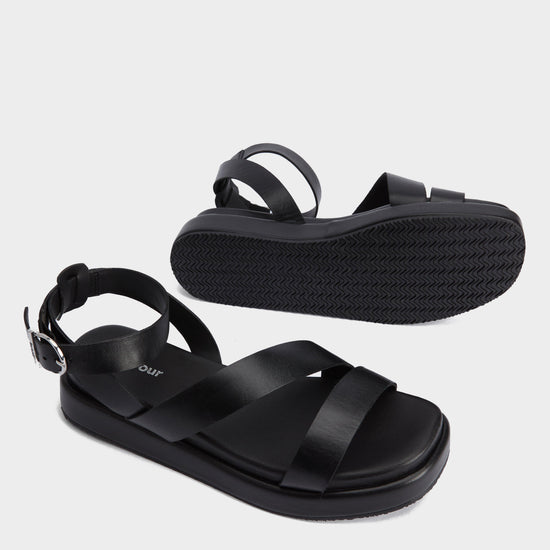Womens Ivy Sandals Black