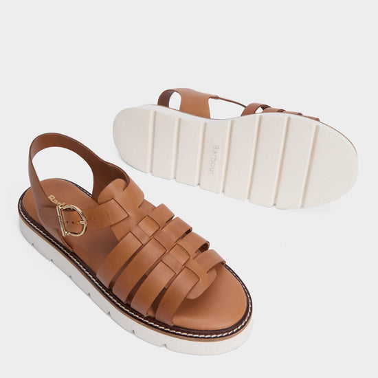 Womens Otterburn Fisherman Sandals Tan