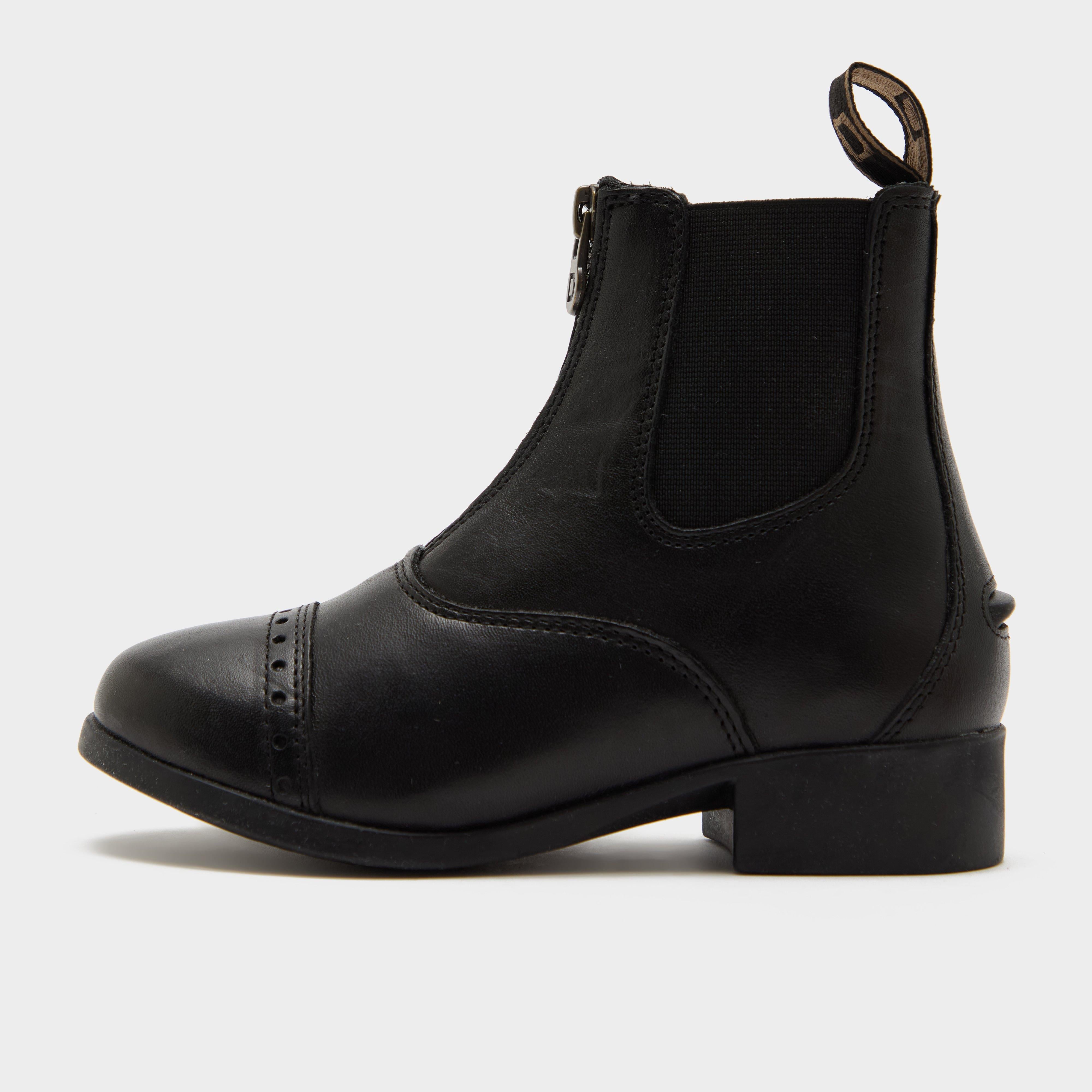 Kids Foundation II Zip Jodhpur Boots Black