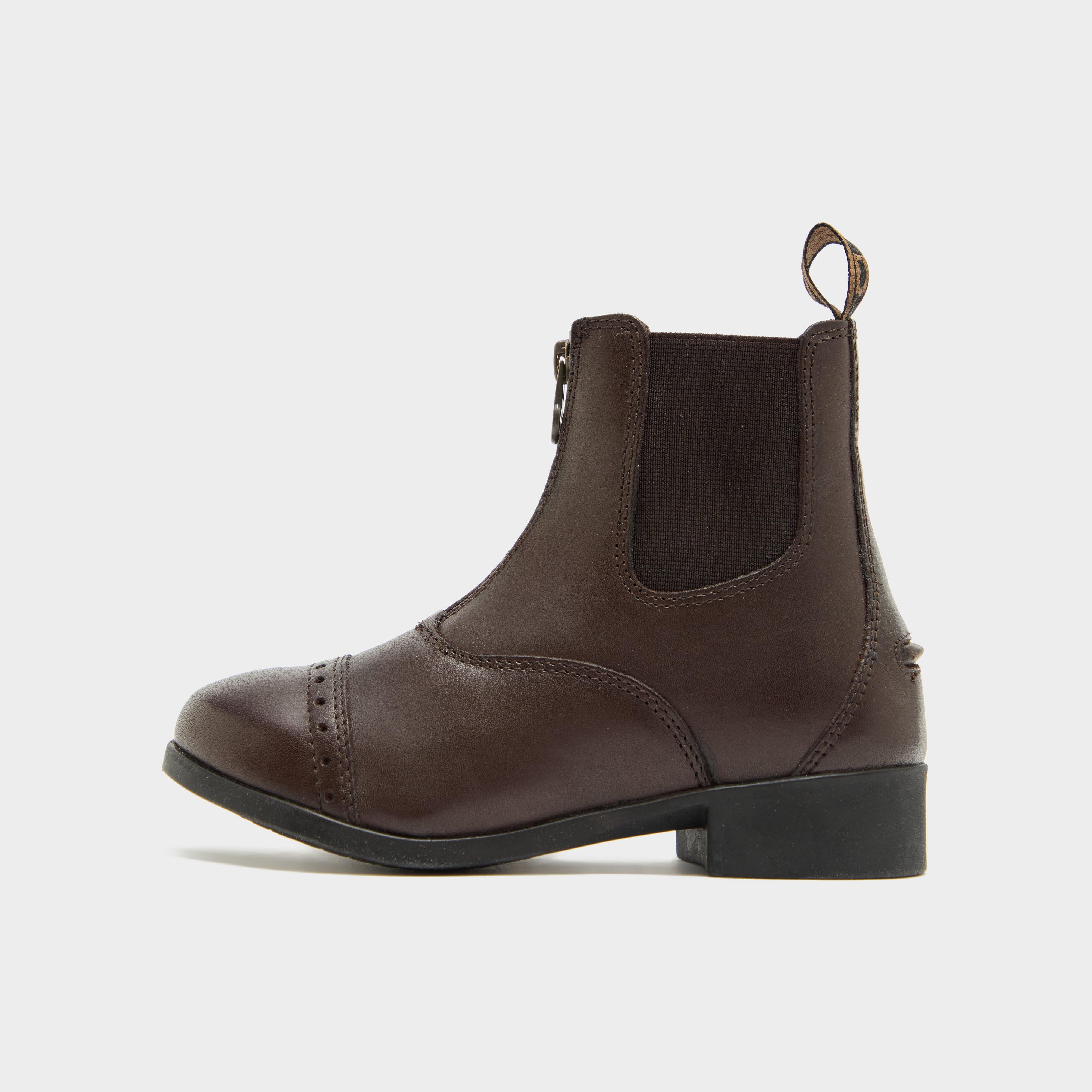 Kids Foundation II Zip Jodhpur Boots Brown
