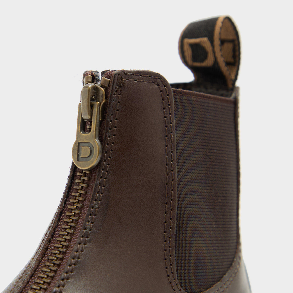 Kids Foundation II Zip Jodhpur Boots Brown