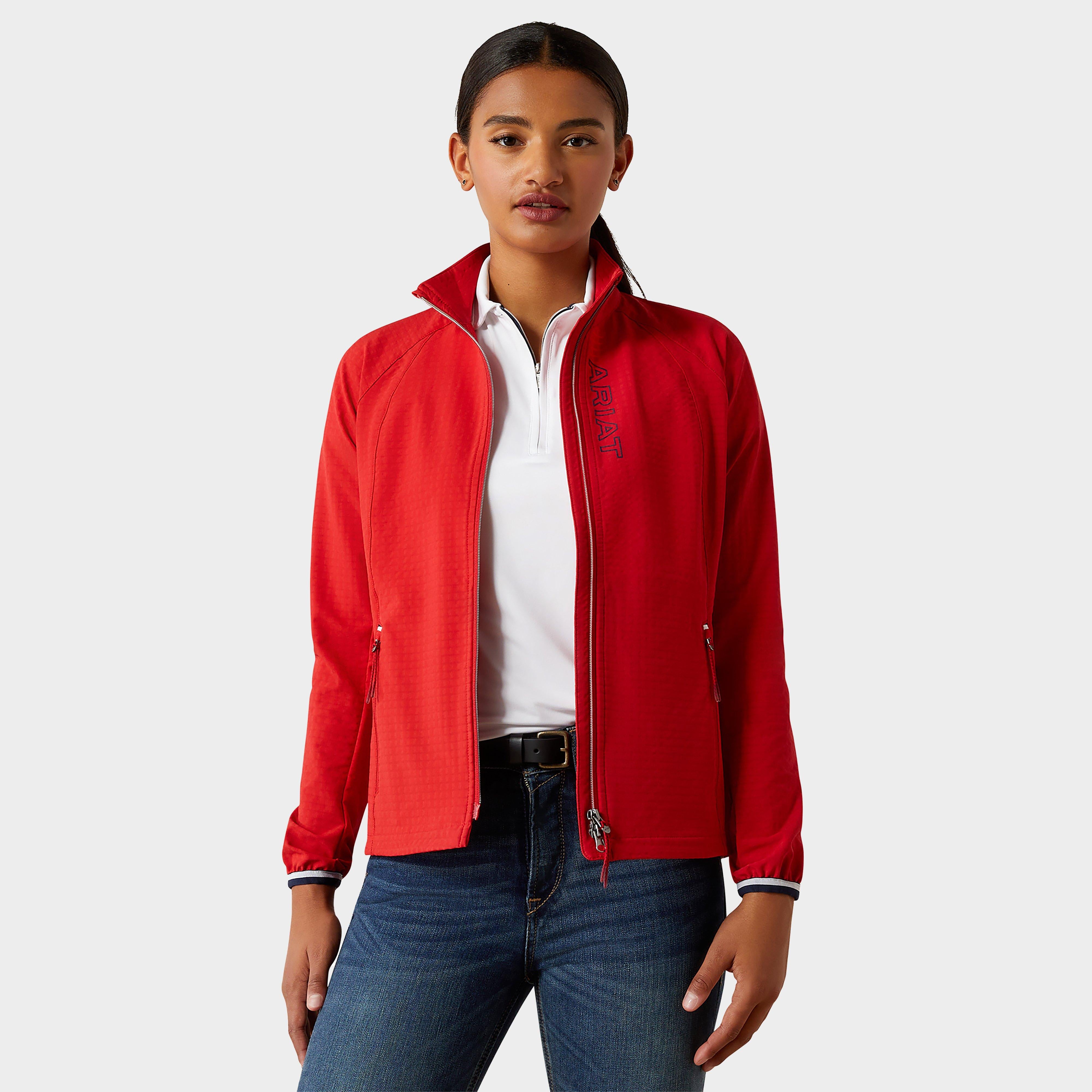Womens Versa Team Jacket Weg Red