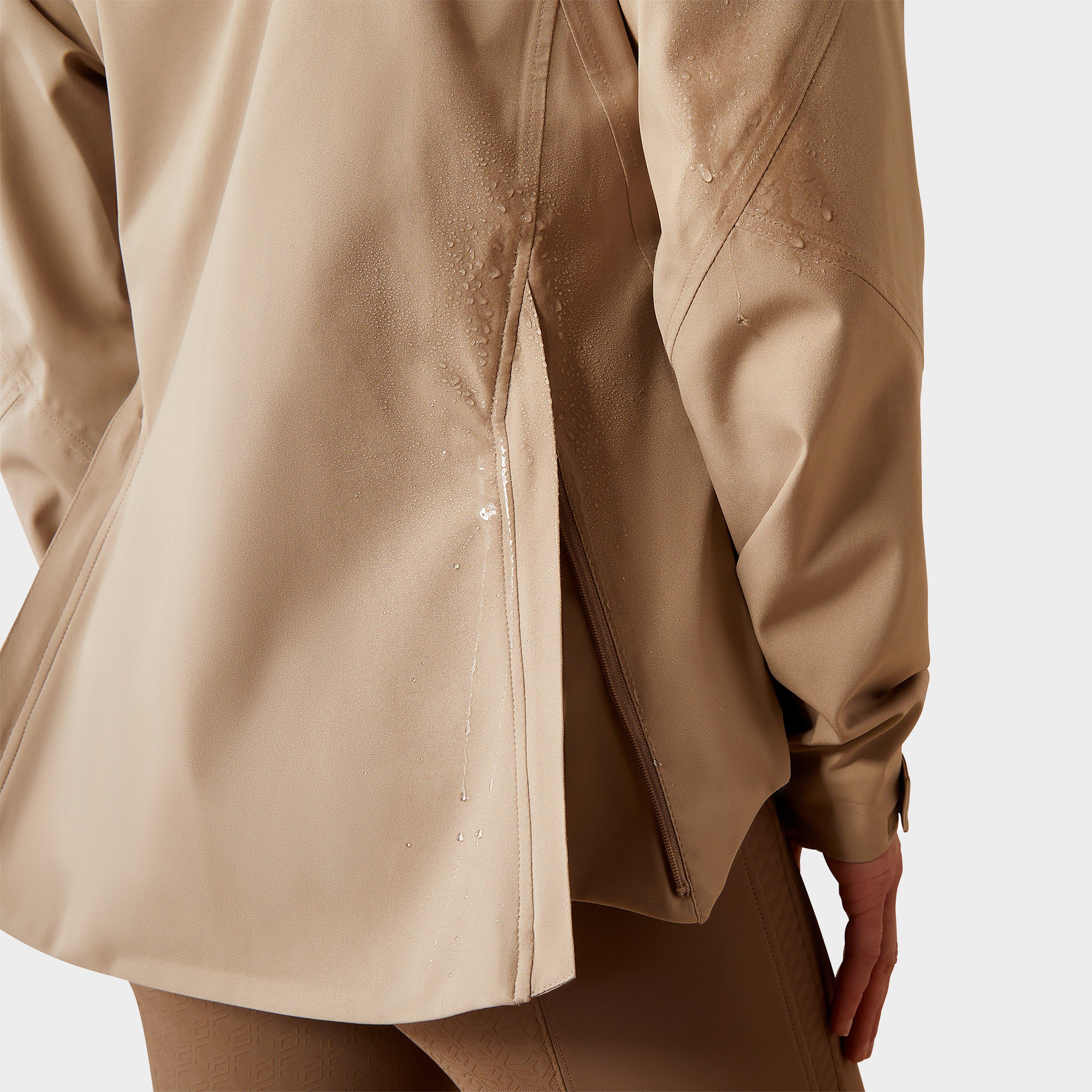 Womens Coastal Waterproof Jacket Cape Reed