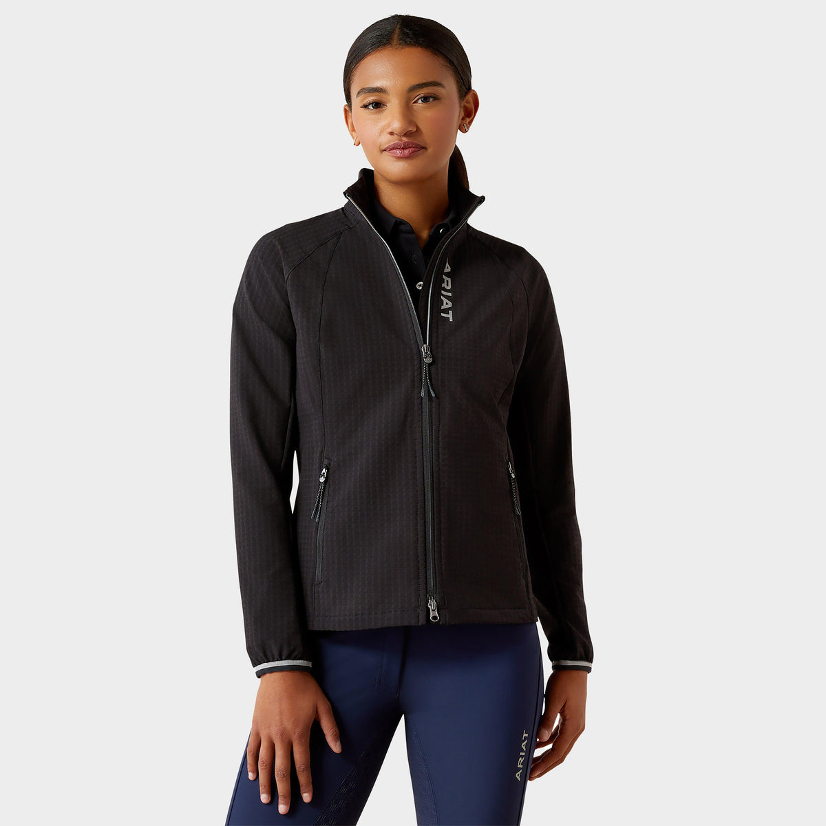 Womens Versa Team Jacket Black