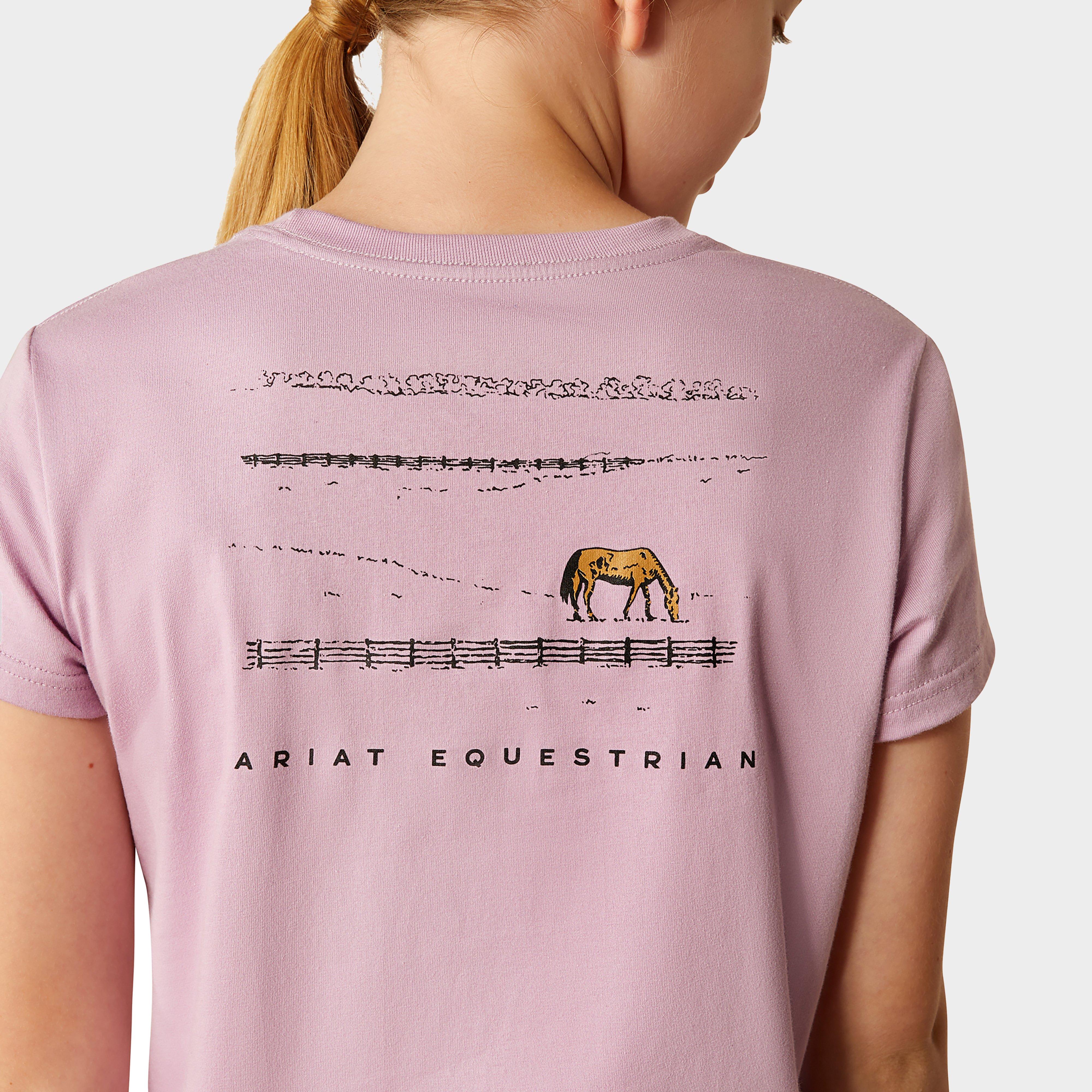Kids Meadow Pony T-Shirt Lavender