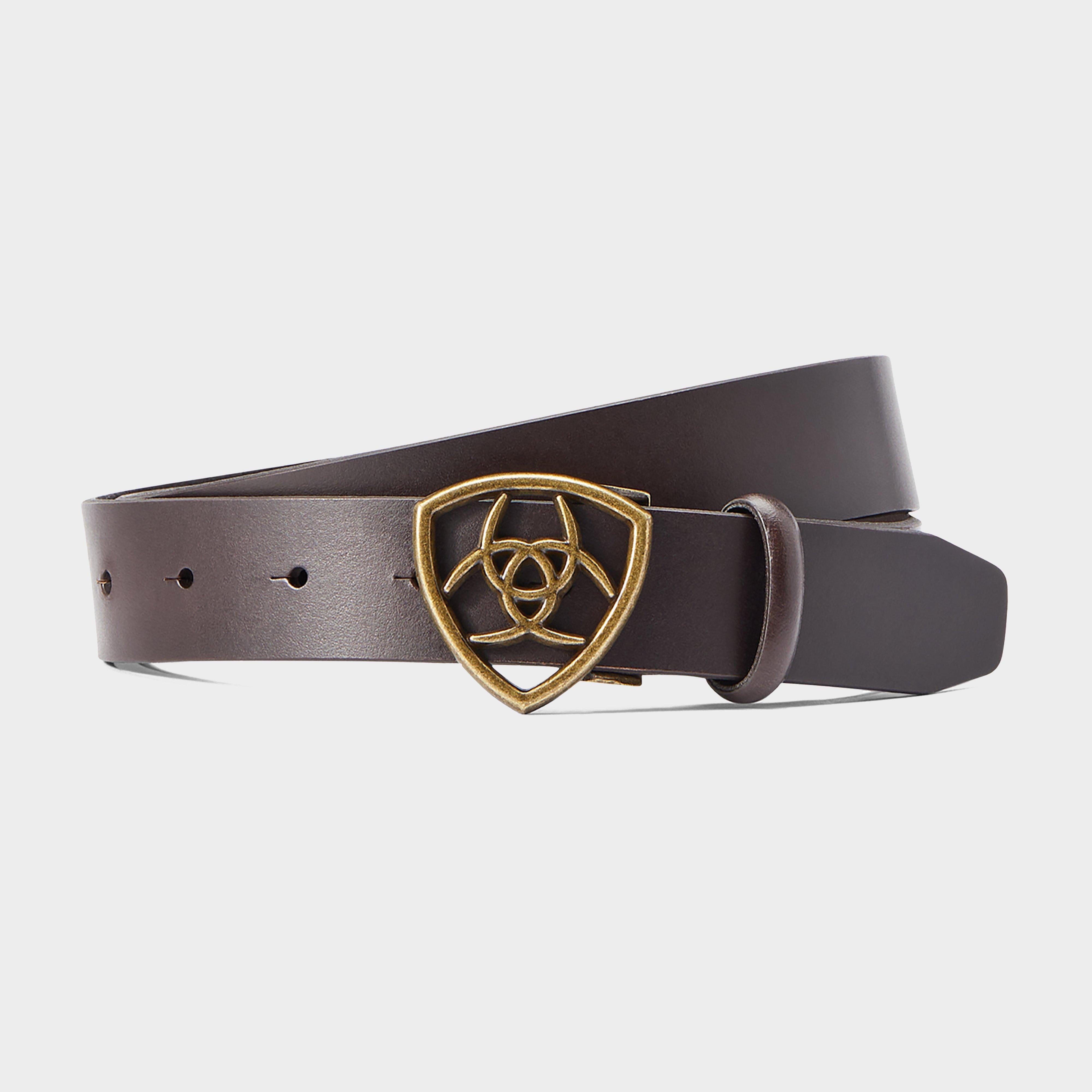 Womens Shield Belt Cocoa