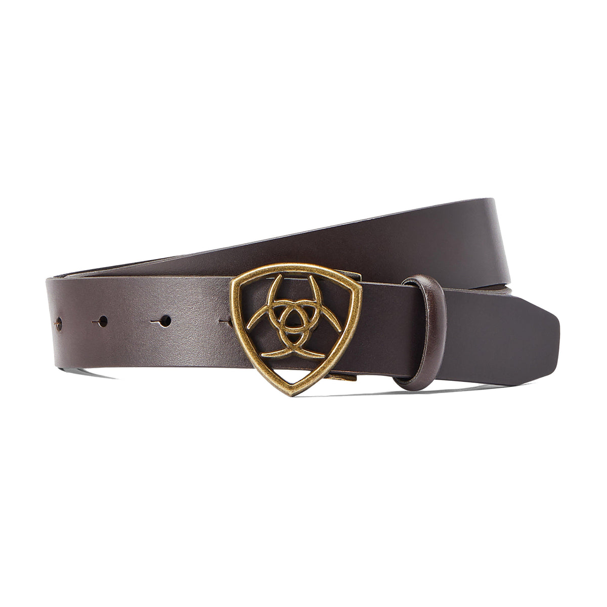 Womens Shield Belt Cocoa