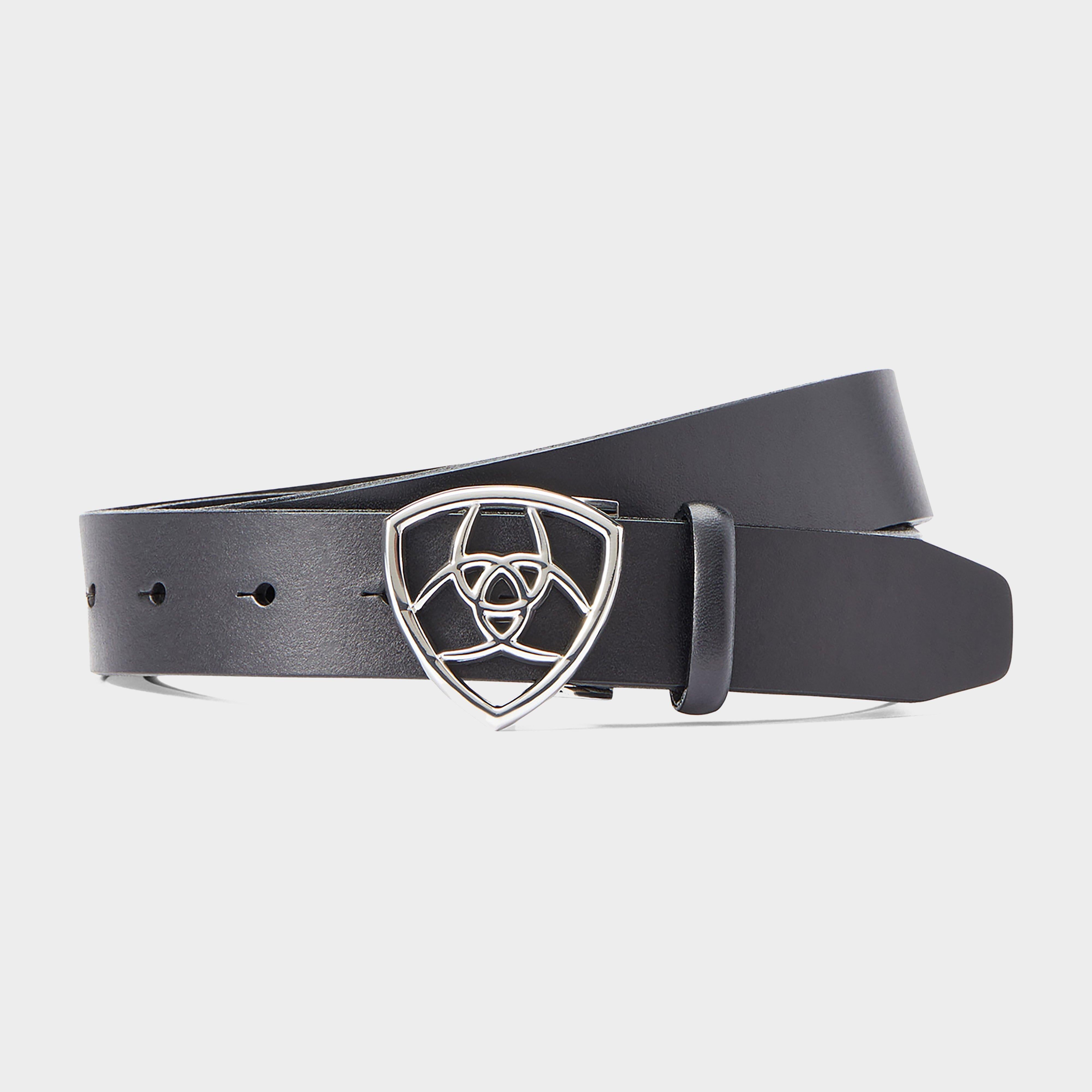 Womens Shield Belt Black