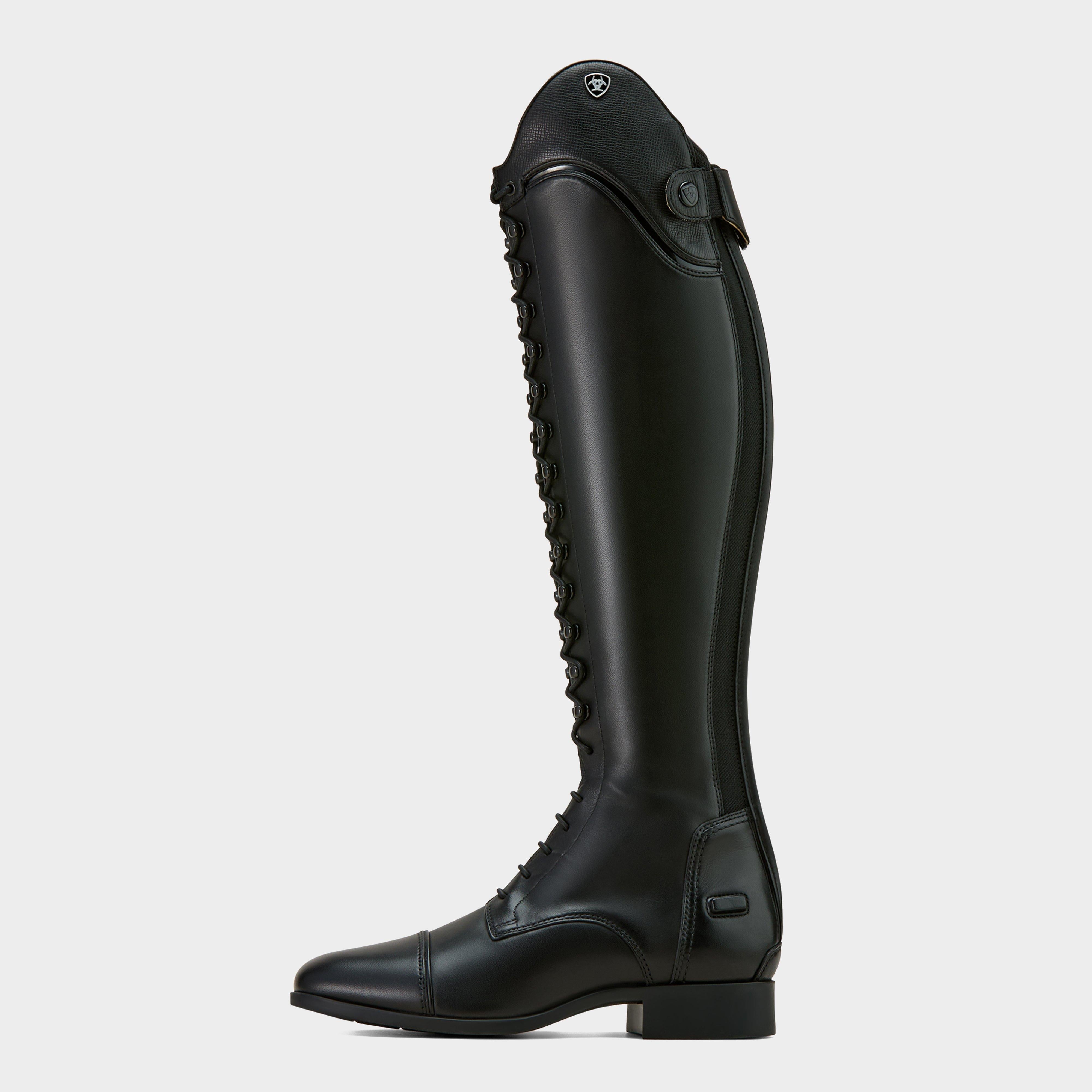 Womens Palisade Lace Tall Riding Boots Black