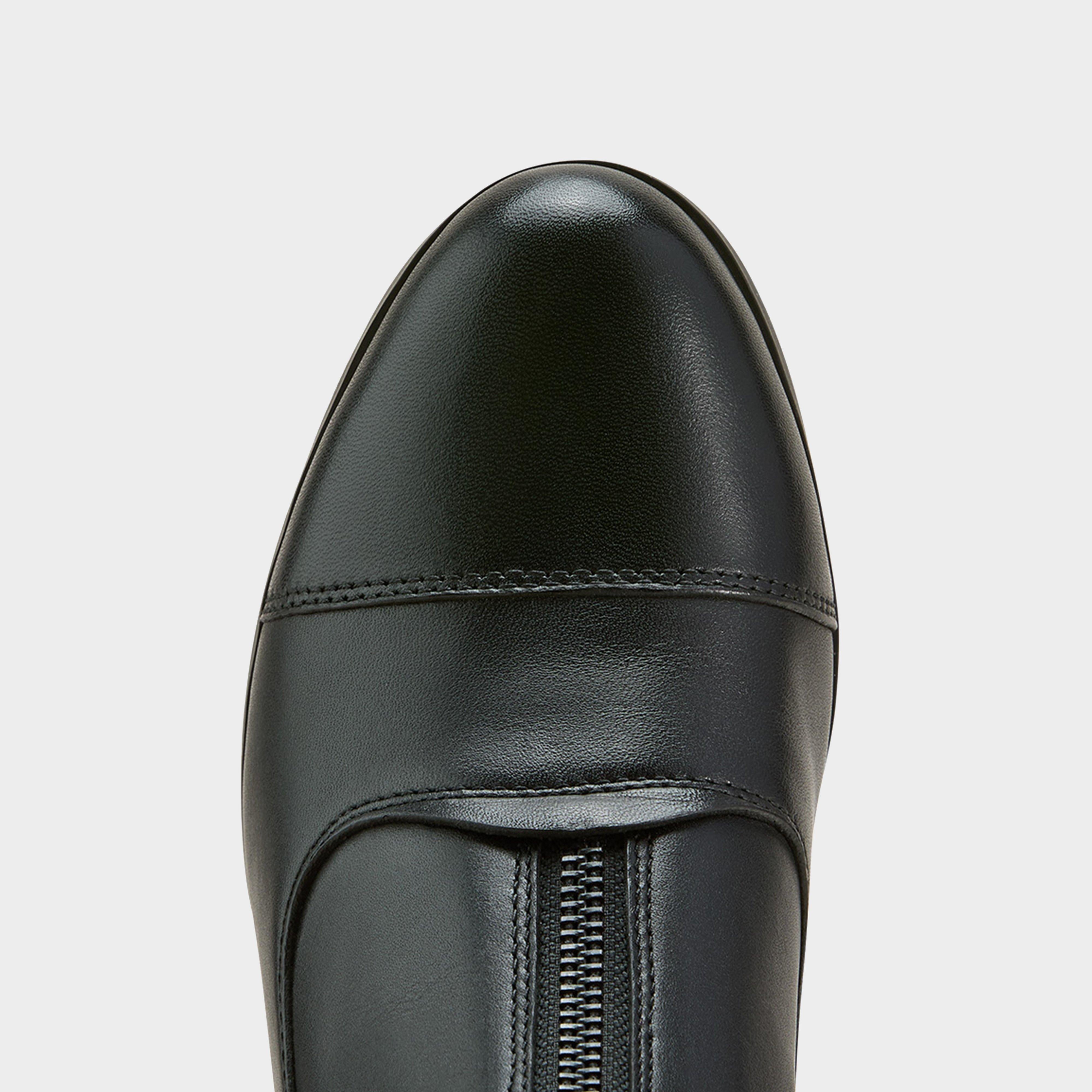 Womens Heritage Zip Paddock Boots Black
